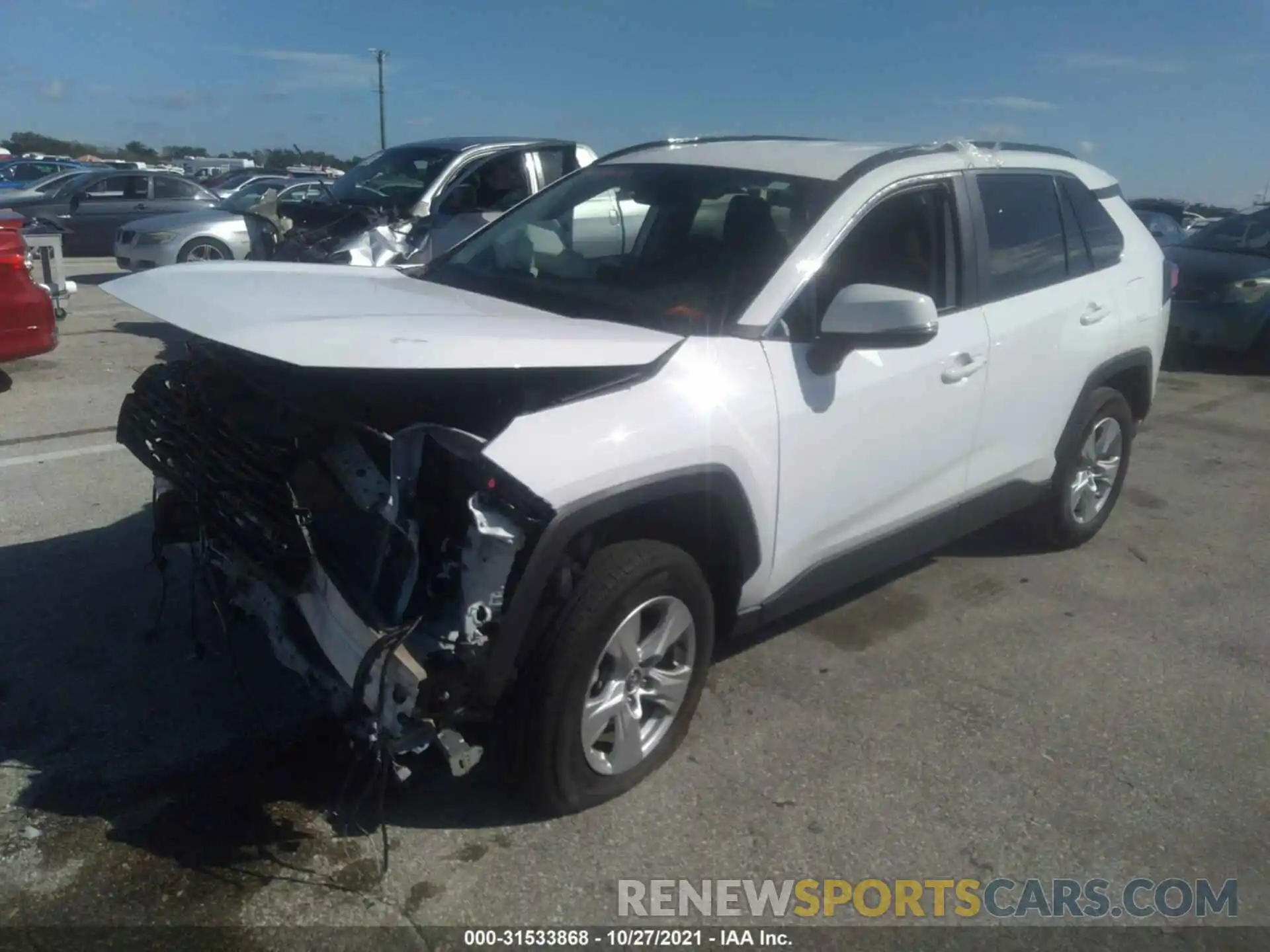 2 Photograph of a damaged car 2T3W1RFV6LC057206 TOYOTA RAV4 2020