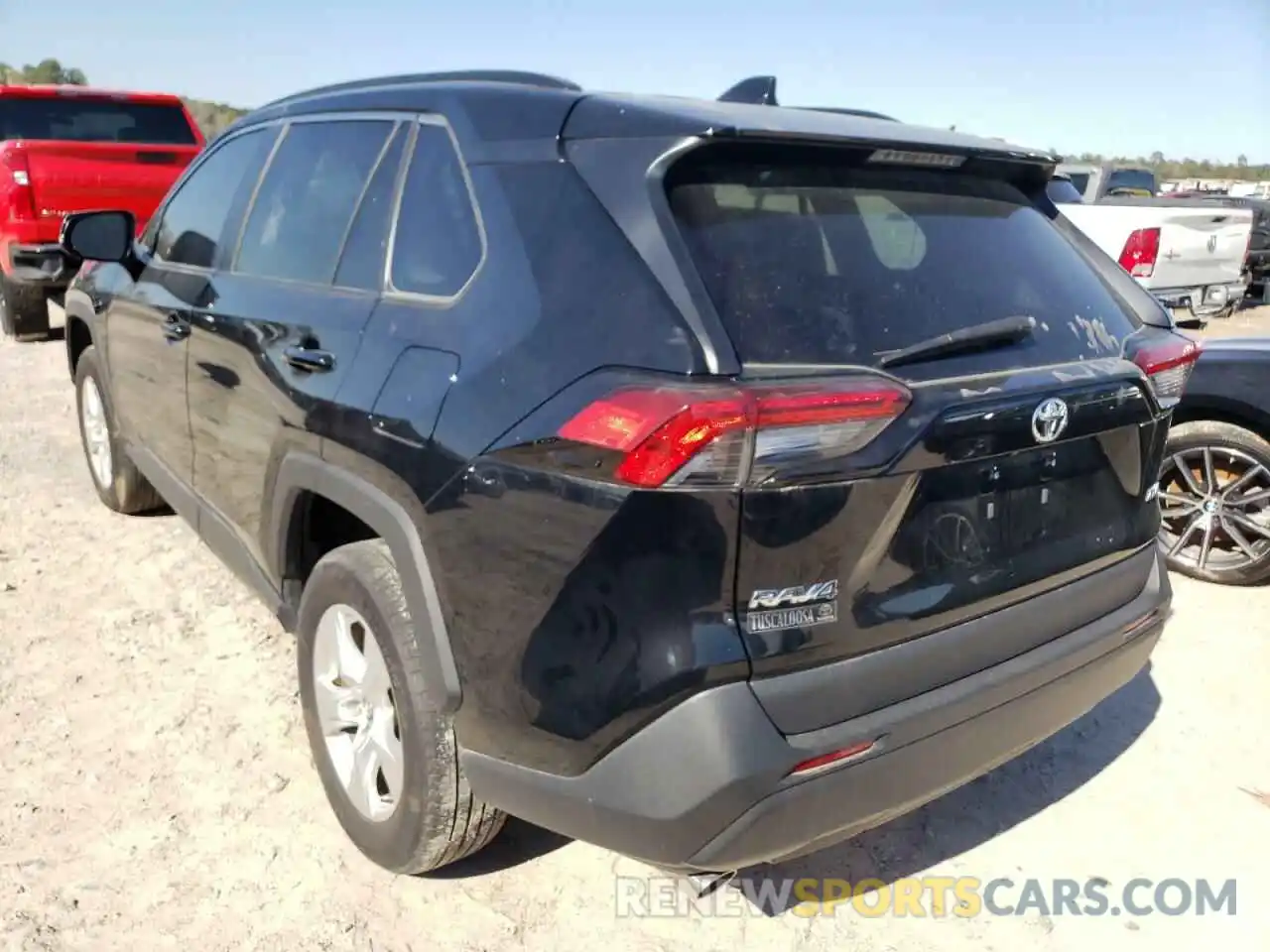 3 Photograph of a damaged car 2T3W1RFV6LC061319 TOYOTA RAV4 2020