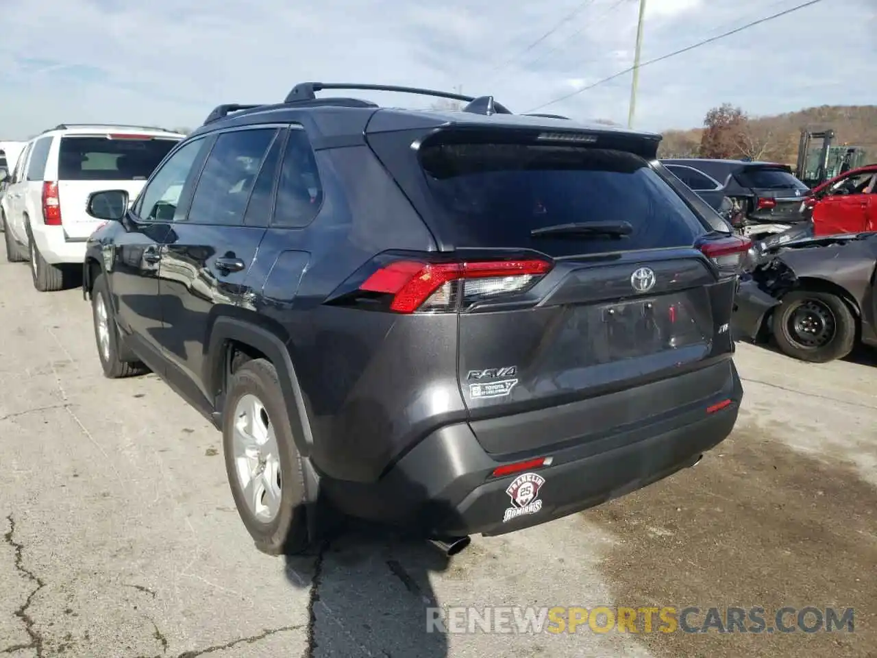 3 Photograph of a damaged car 2T3W1RFV6LC074958 TOYOTA RAV4 2020