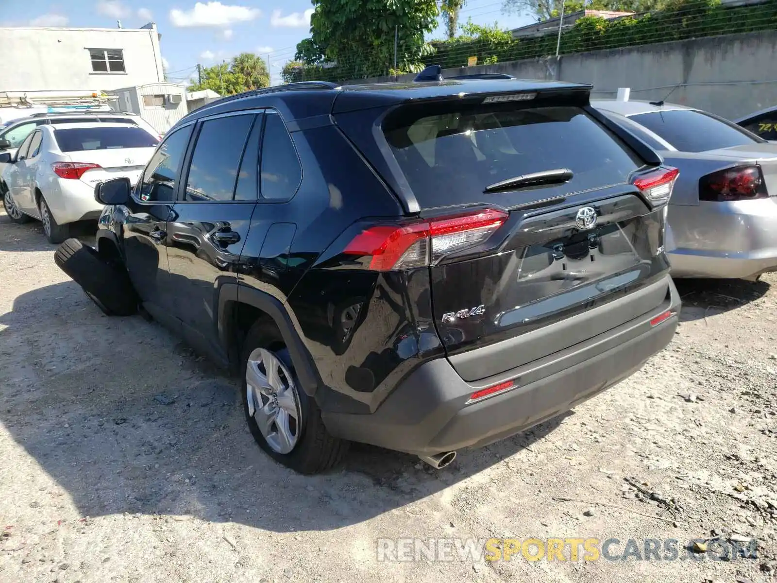 3 Photograph of a damaged car 2T3W1RFV6LC077892 TOYOTA RAV4 2020