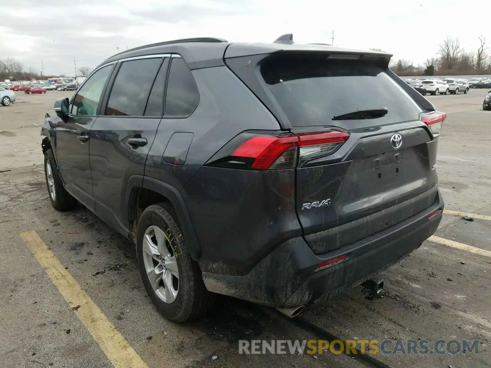 3 Photograph of a damaged car 2T3W1RFV6LC078198 TOYOTA RAV4 2020