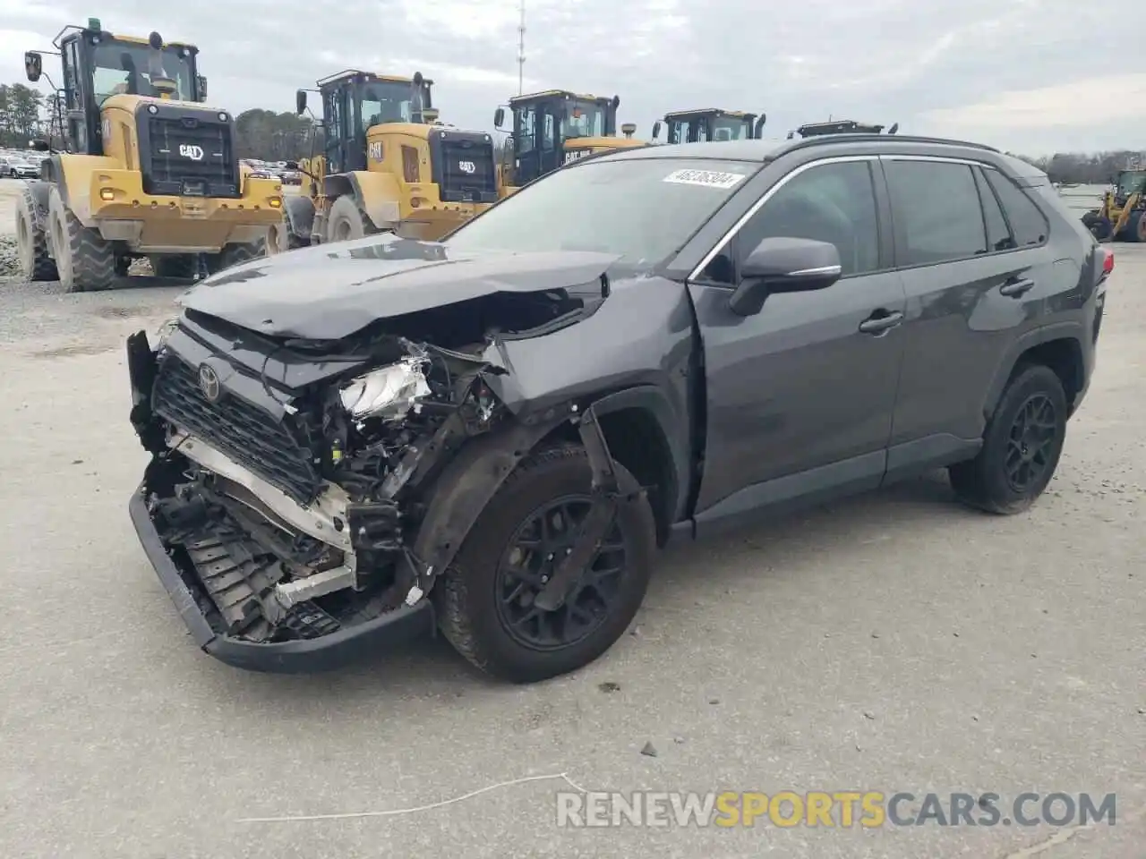 1 Photograph of a damaged car 2T3W1RFV6LC078301 TOYOTA RAV4 2020