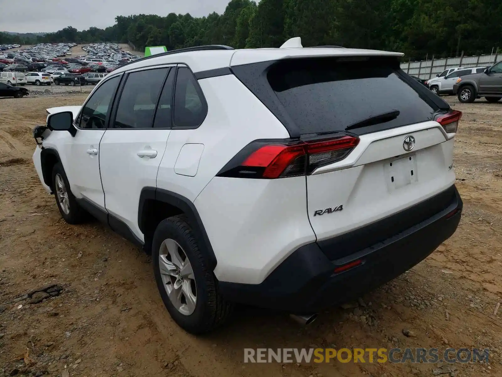 3 Photograph of a damaged car 2T3W1RFV6LW059584 TOYOTA RAV4 2020