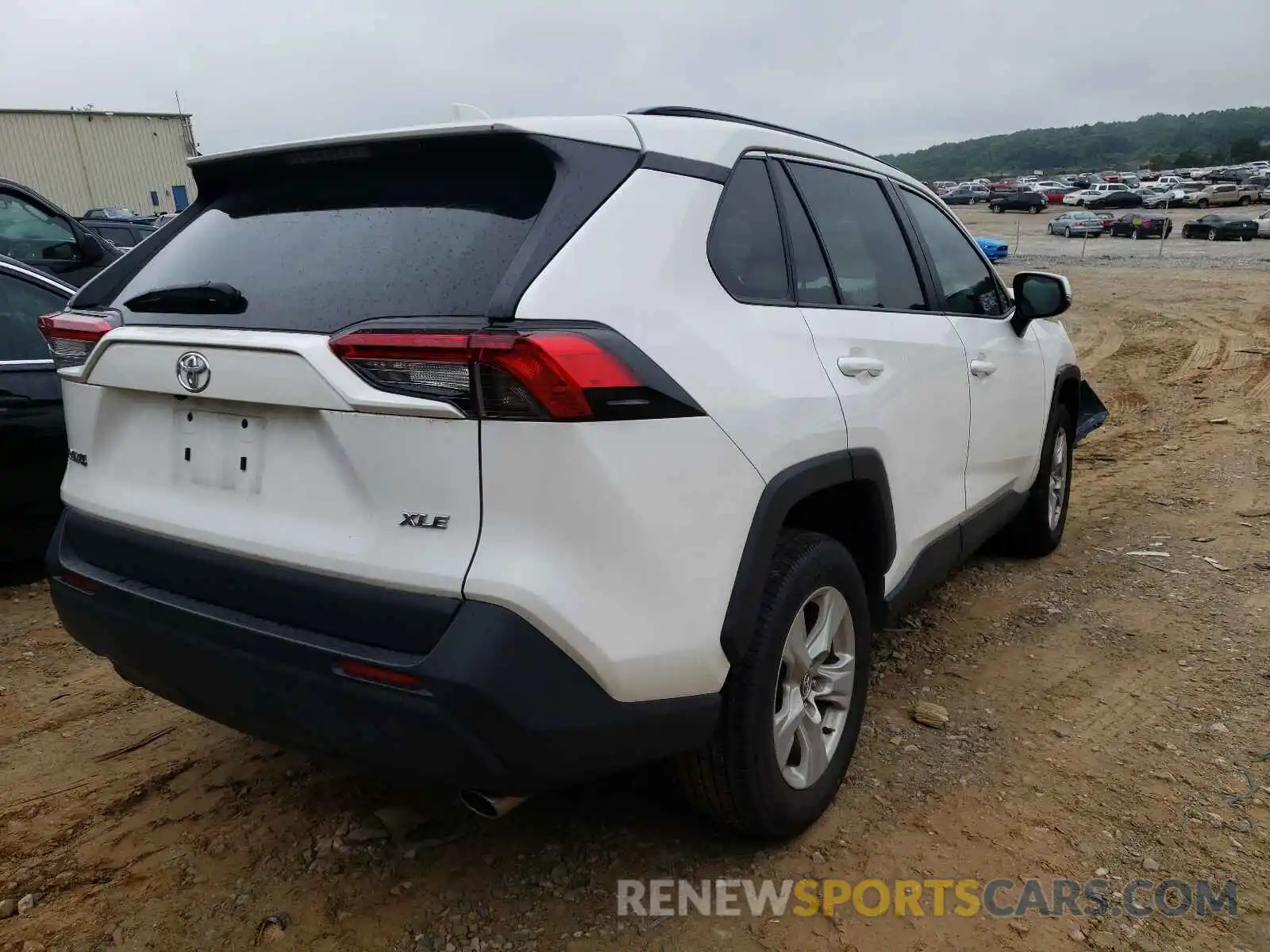 4 Photograph of a damaged car 2T3W1RFV6LW059584 TOYOTA RAV4 2020