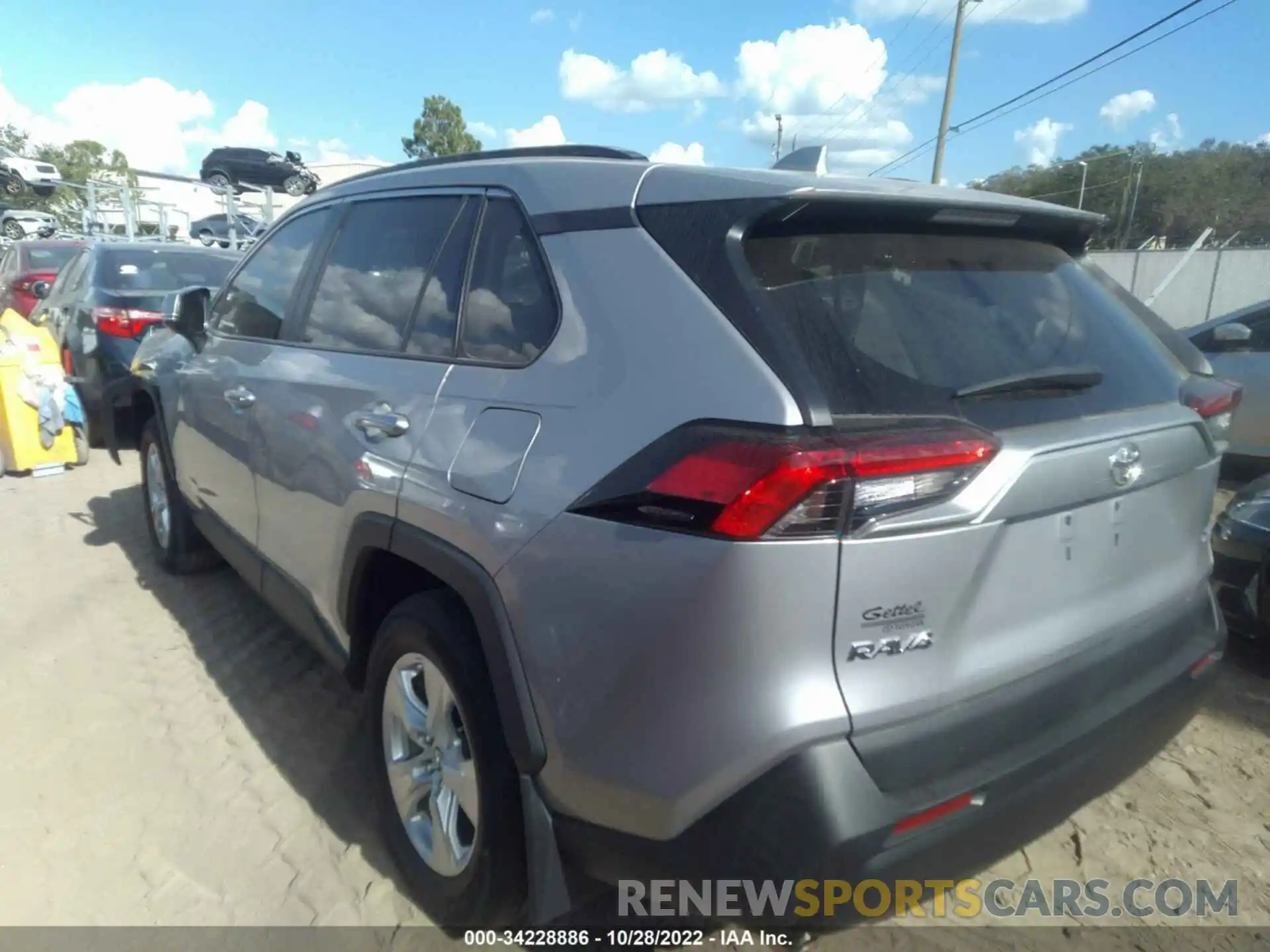 3 Photograph of a damaged car 2T3W1RFV6LW066793 TOYOTA RAV4 2020