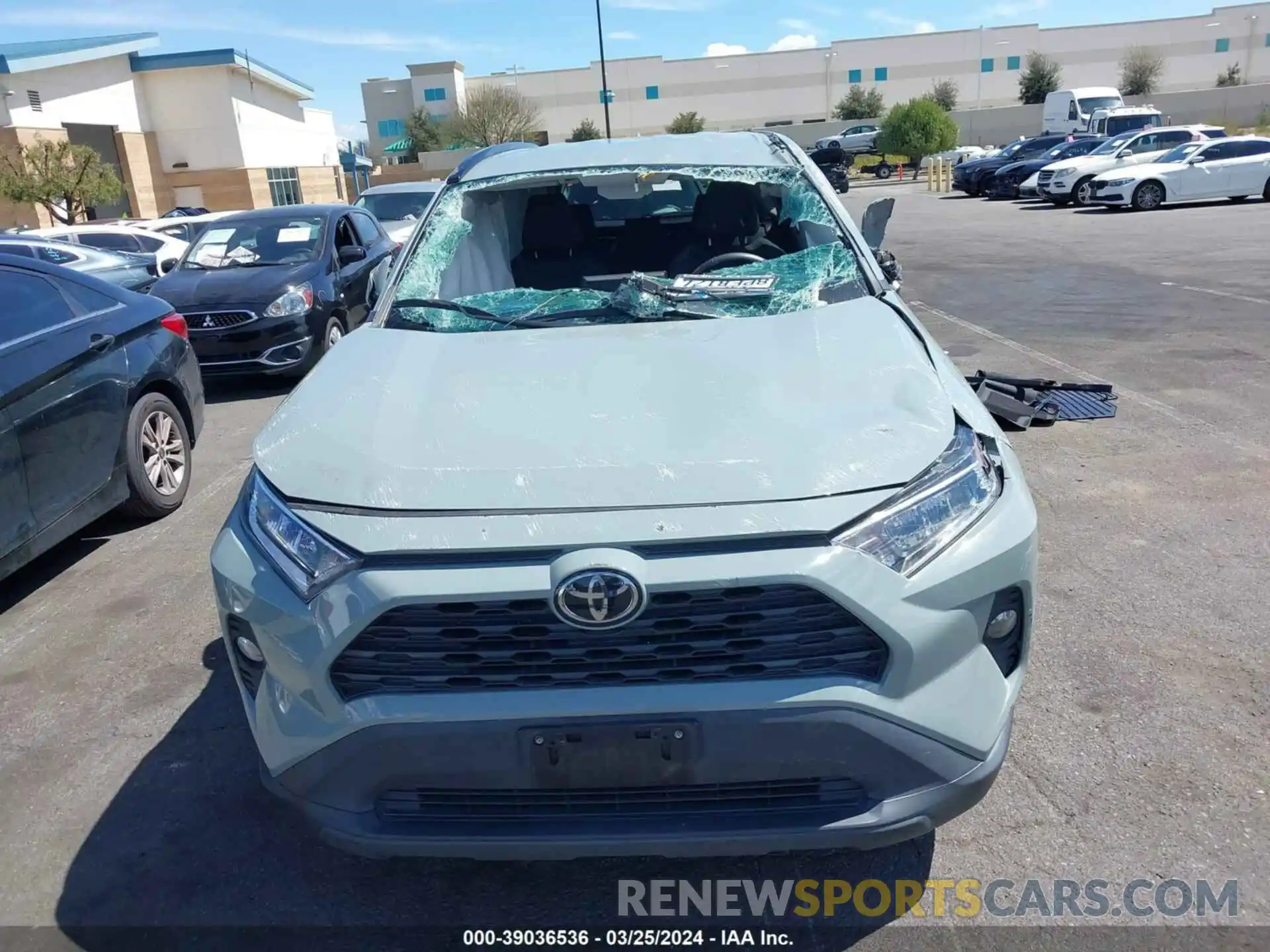 12 Photograph of a damaged car 2T3W1RFV6LW071198 TOYOTA RAV4 2020