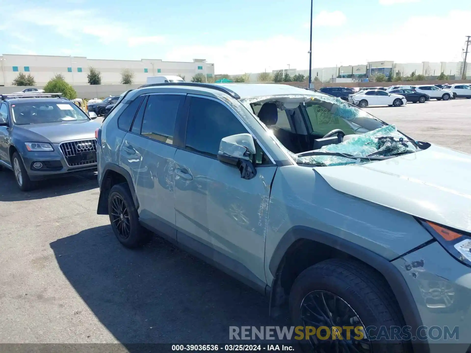 13 Photograph of a damaged car 2T3W1RFV6LW071198 TOYOTA RAV4 2020