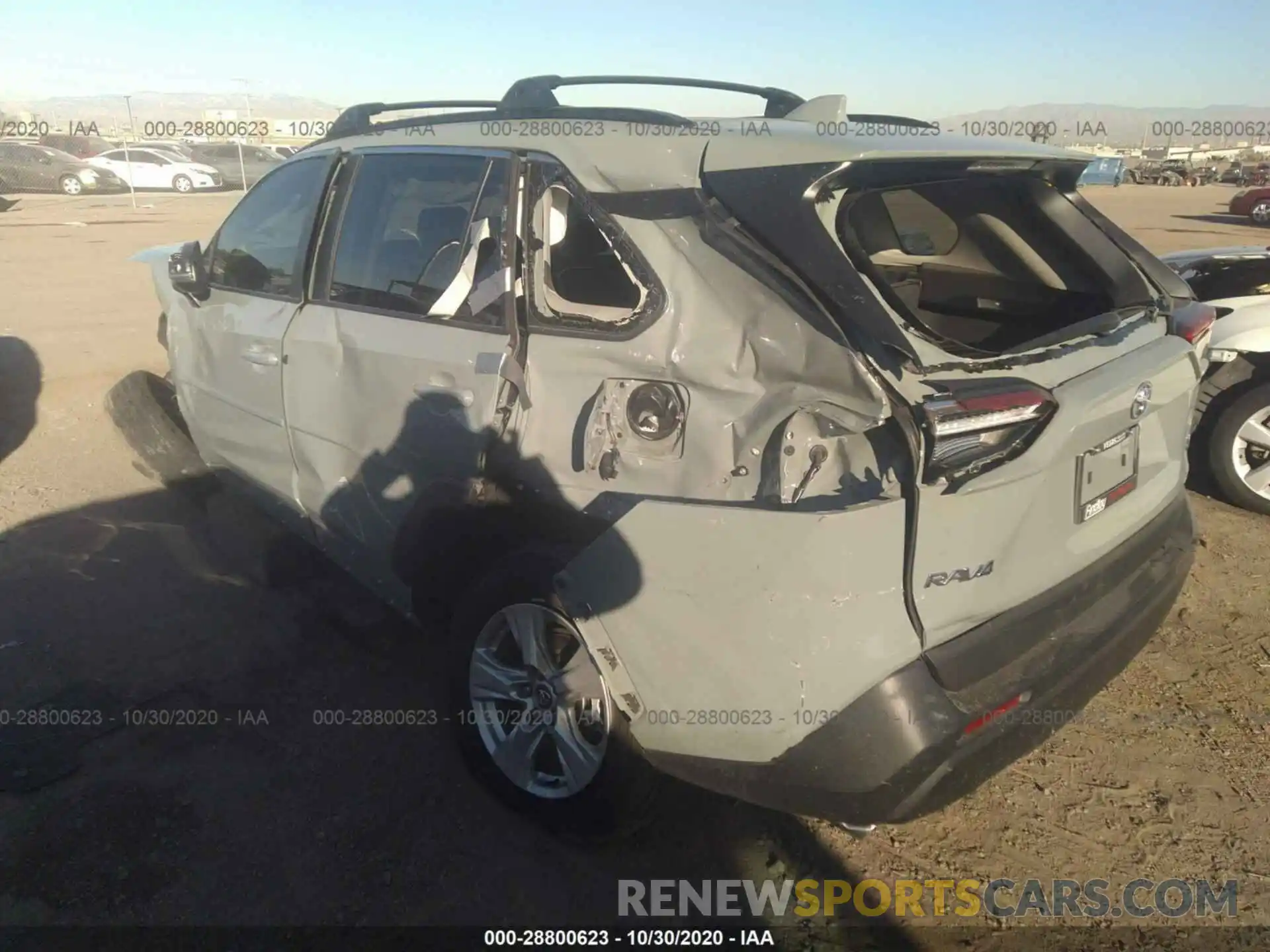 3 Photograph of a damaged car 2T3W1RFV6LW074828 TOYOTA RAV4 2020