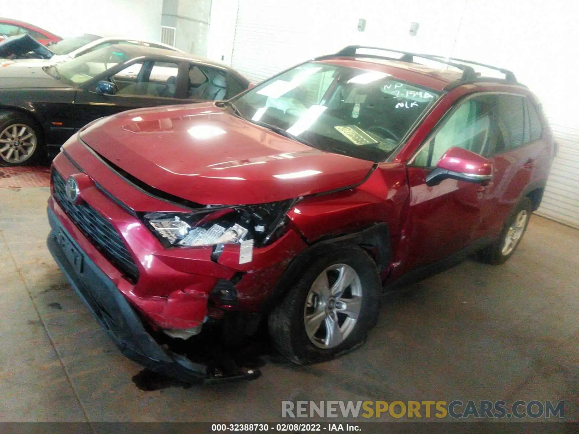 2 Photograph of a damaged car 2T3W1RFV6LW085070 TOYOTA RAV4 2020