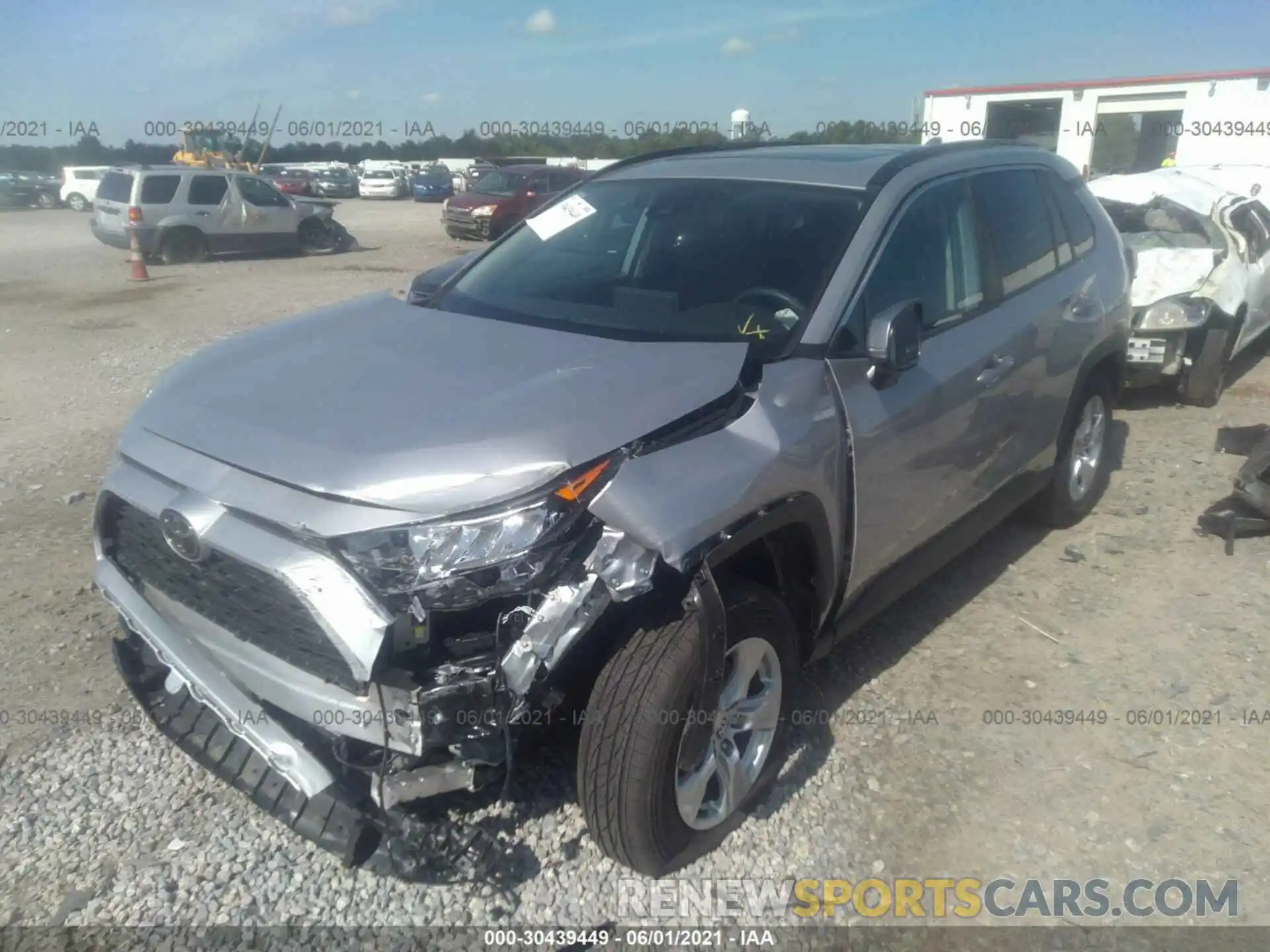 2 Photograph of a damaged car 2T3W1RFV6LW094738 TOYOTA RAV4 2020