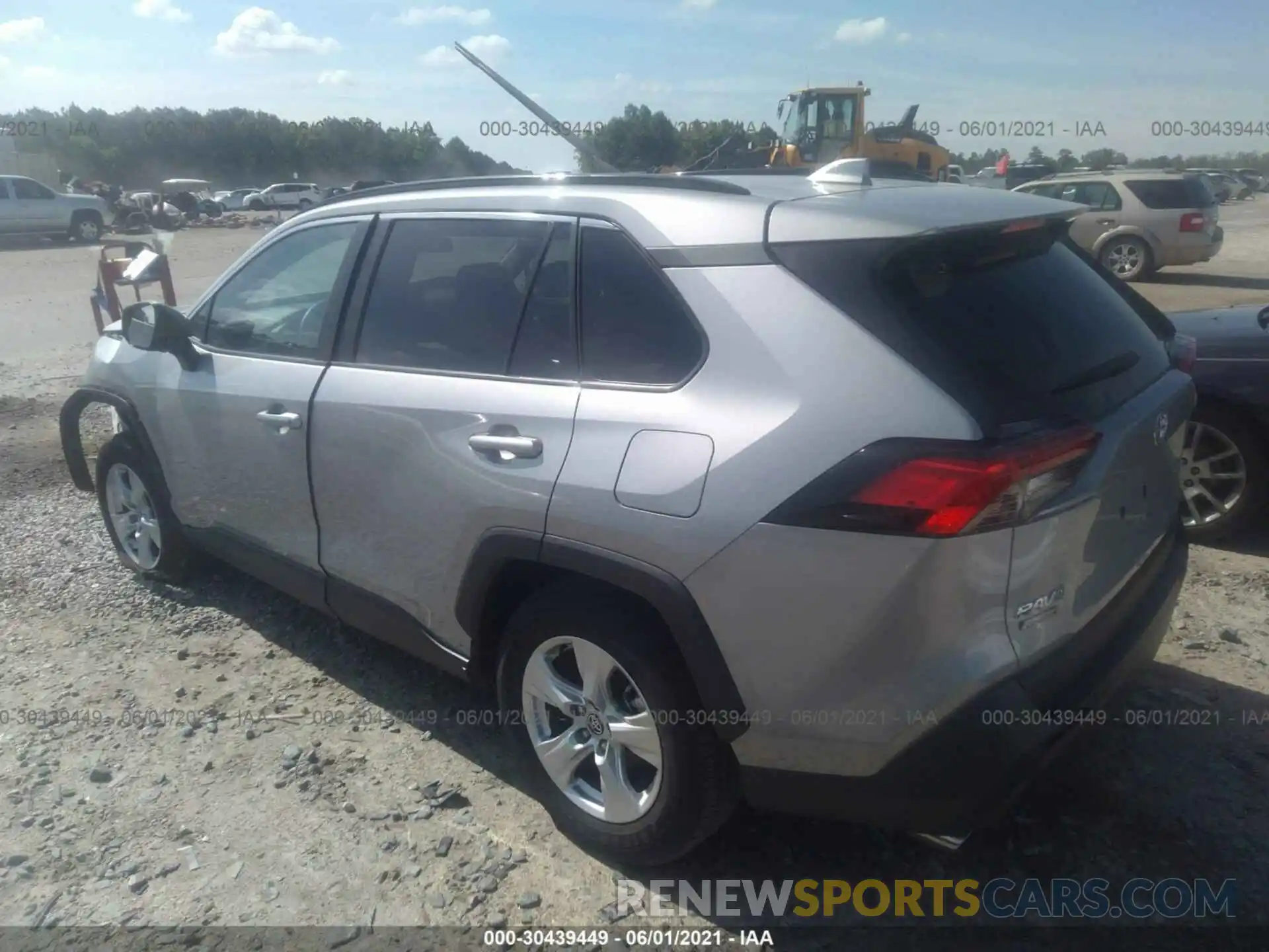 3 Photograph of a damaged car 2T3W1RFV6LW094738 TOYOTA RAV4 2020