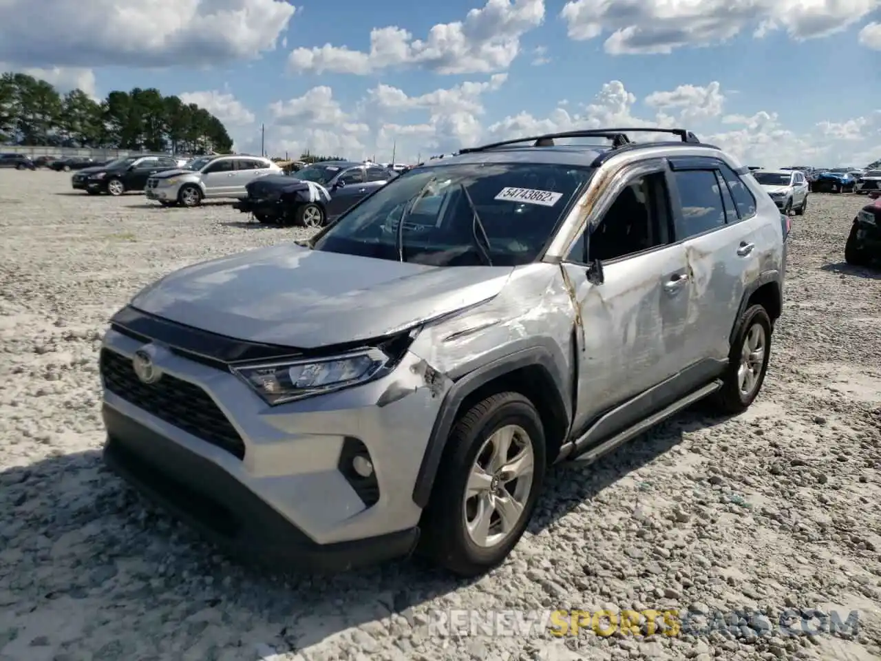 2 Photograph of a damaged car 2T3W1RFV6LW095713 TOYOTA RAV4 2020