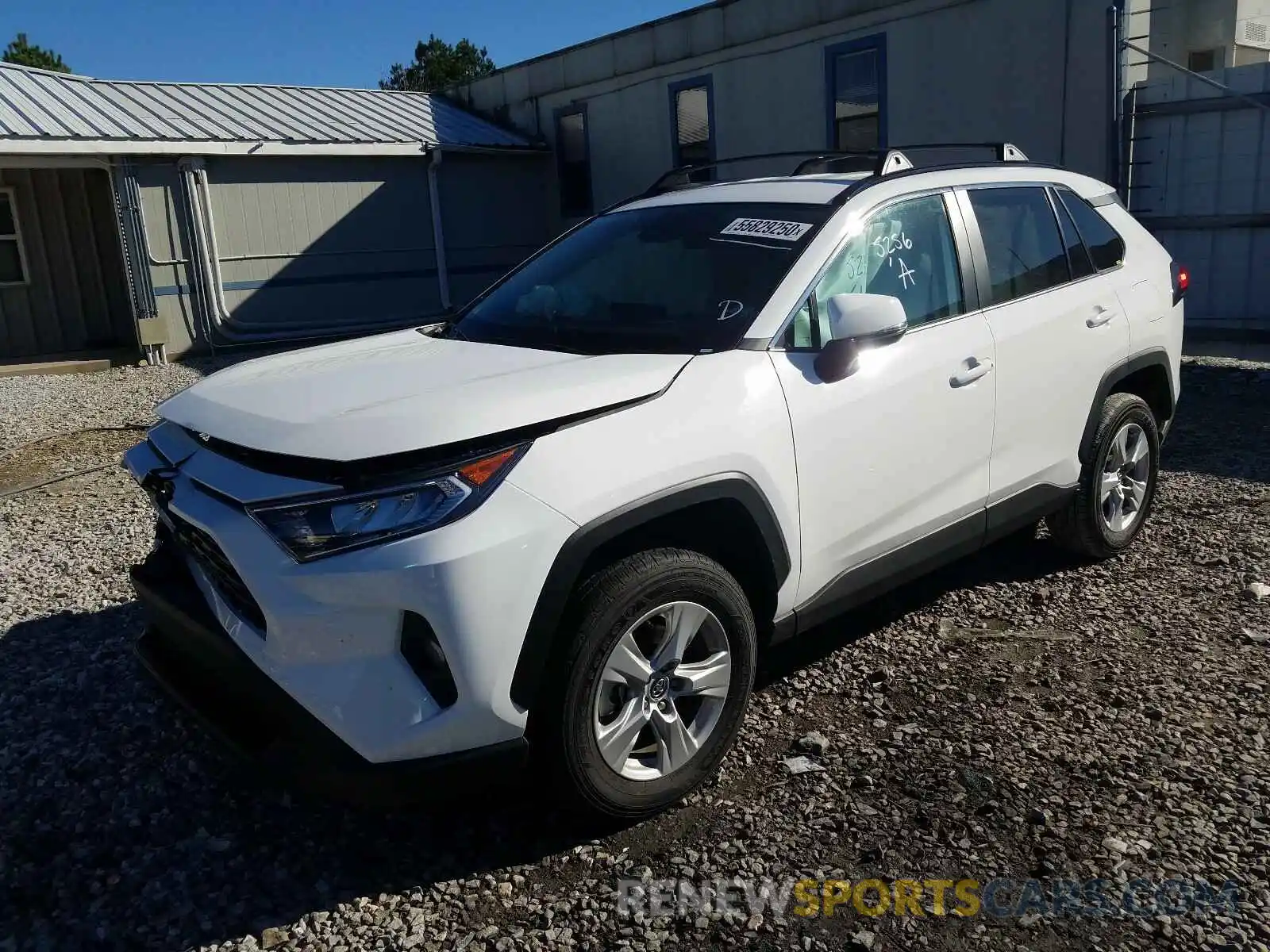 2 Photograph of a damaged car 2T3W1RFV6LW101543 TOYOTA RAV4 2020