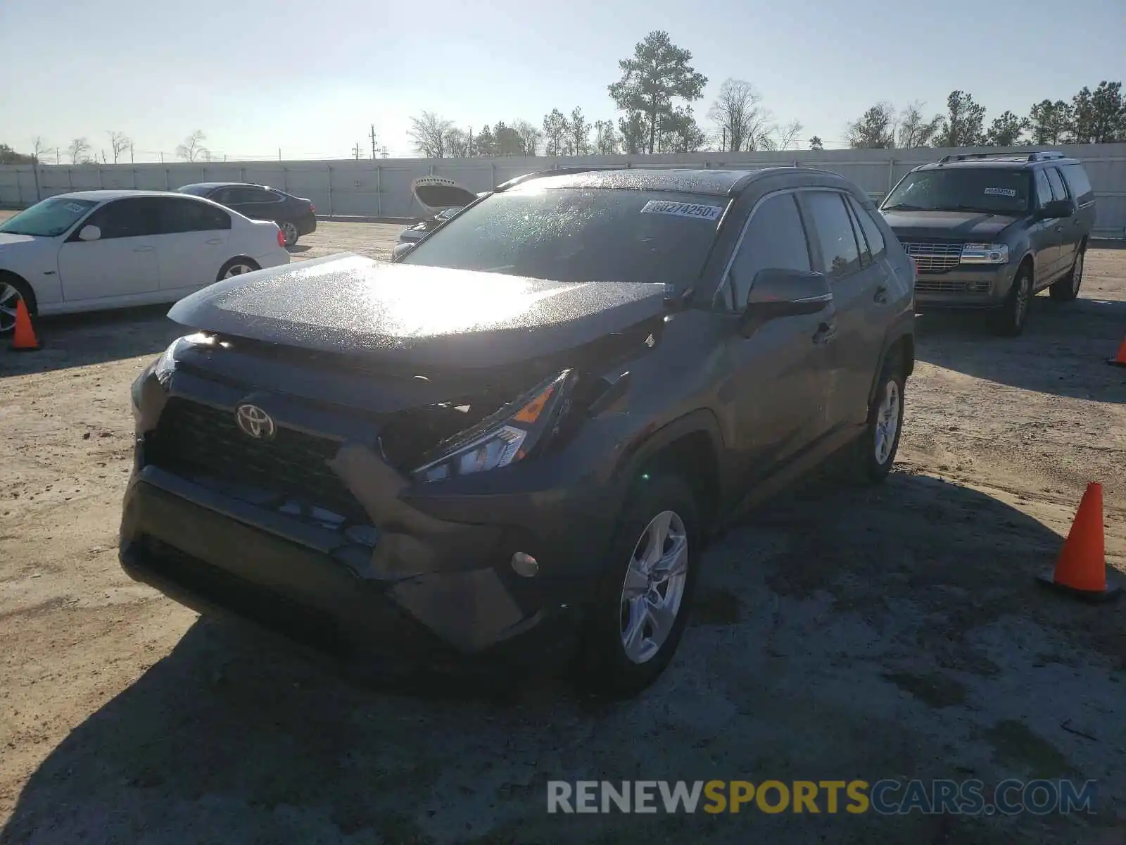 2 Photograph of a damaged car 2T3W1RFV6LW102305 TOYOTA RAV4 2020