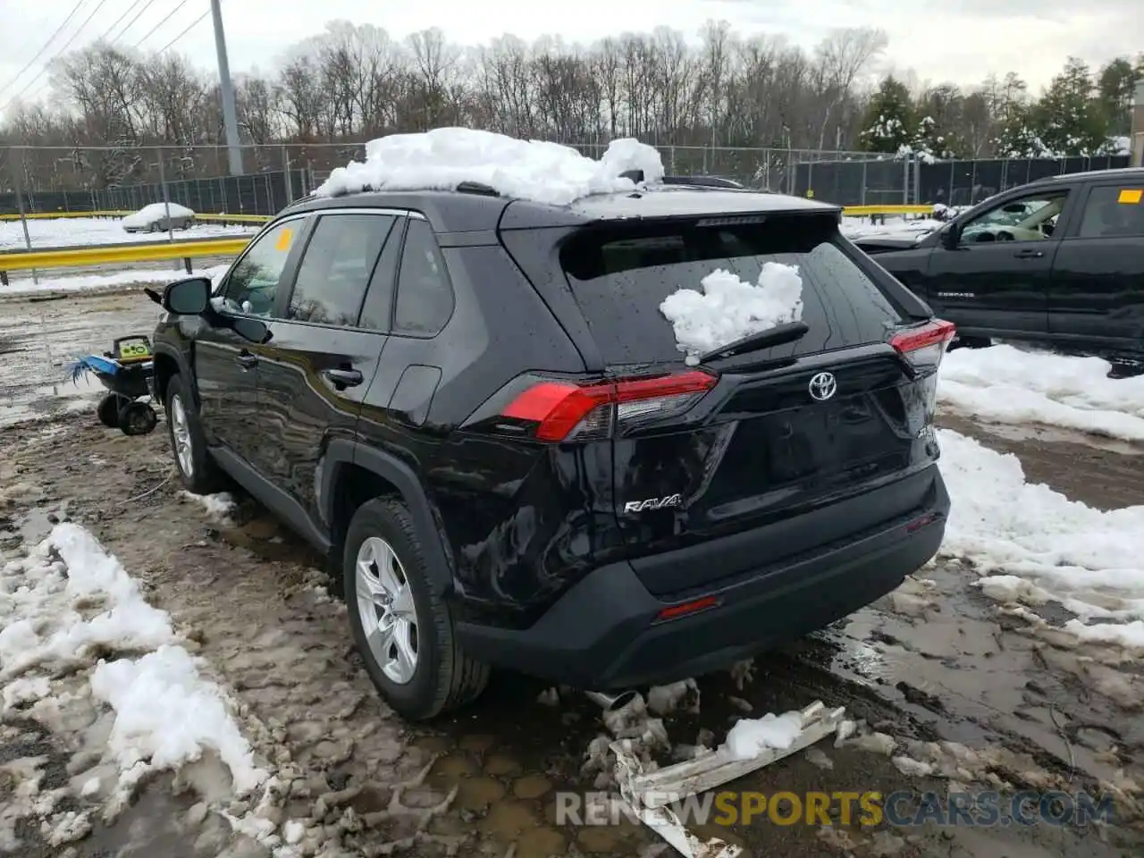 3 Photograph of a damaged car 2T3W1RFV7LC034646 TOYOTA RAV4 2020