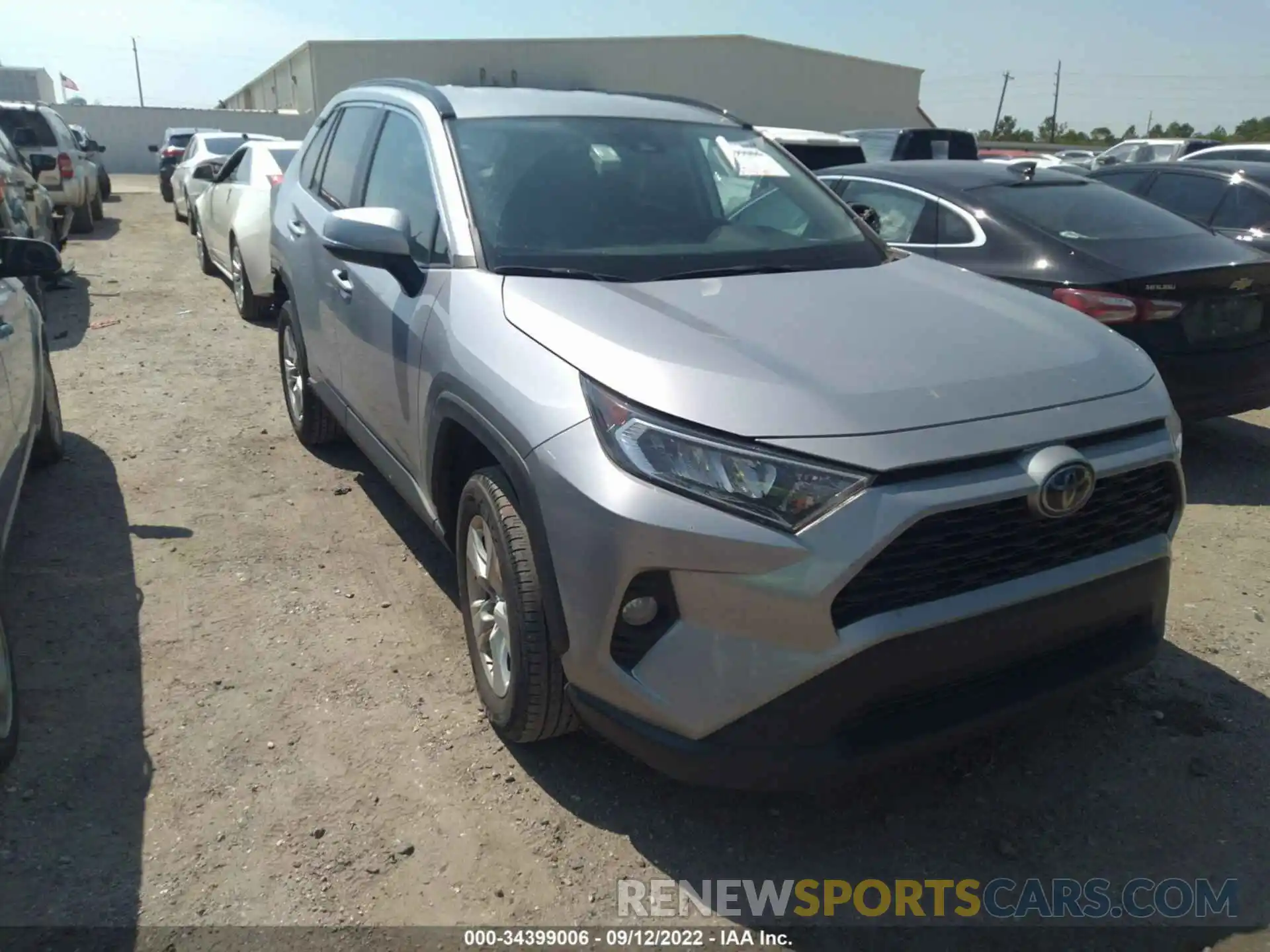 1 Photograph of a damaged car 2T3W1RFV7LC035893 TOYOTA RAV4 2020