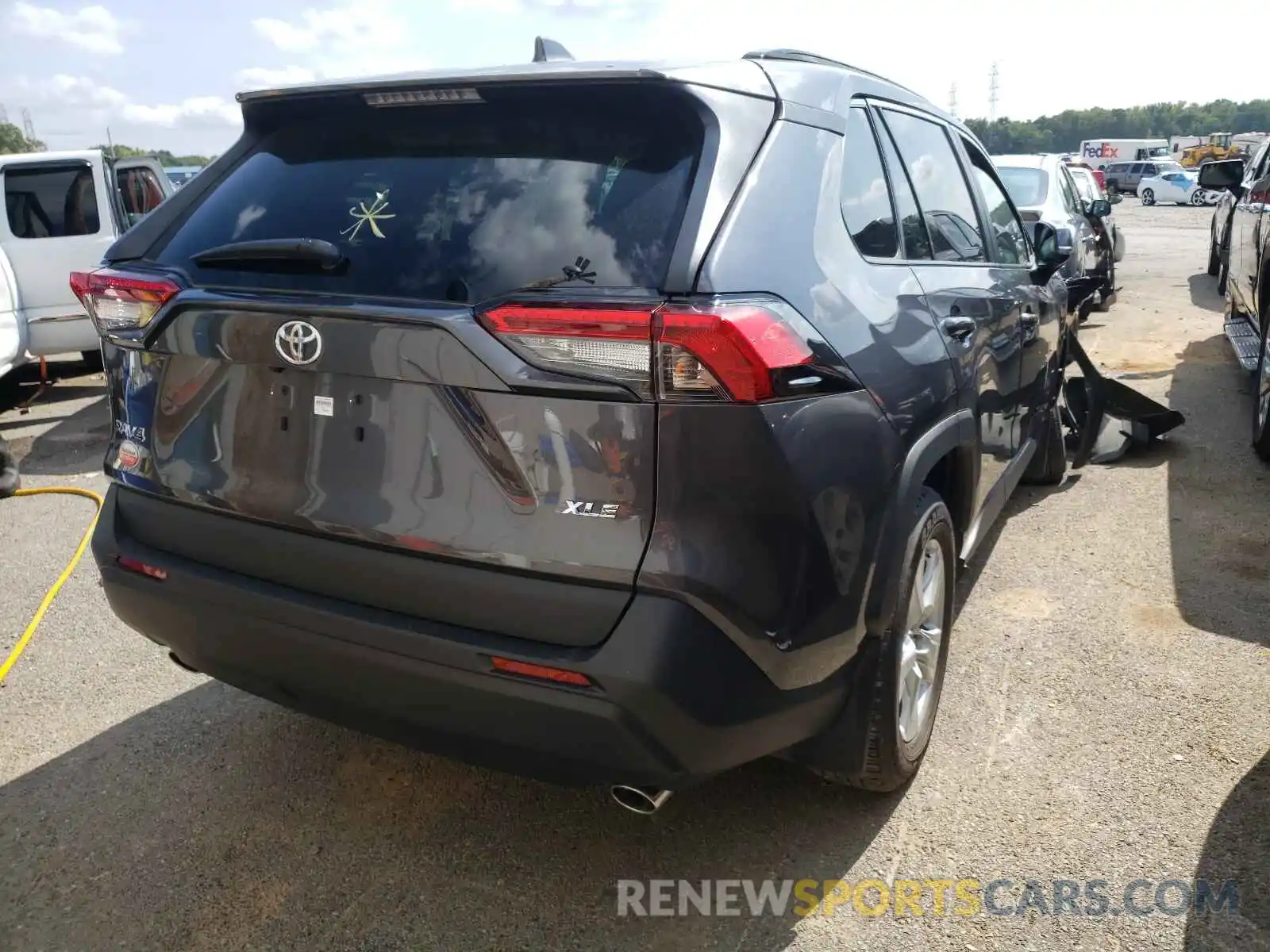 4 Photograph of a damaged car 2T3W1RFV7LC044089 TOYOTA RAV4 2020