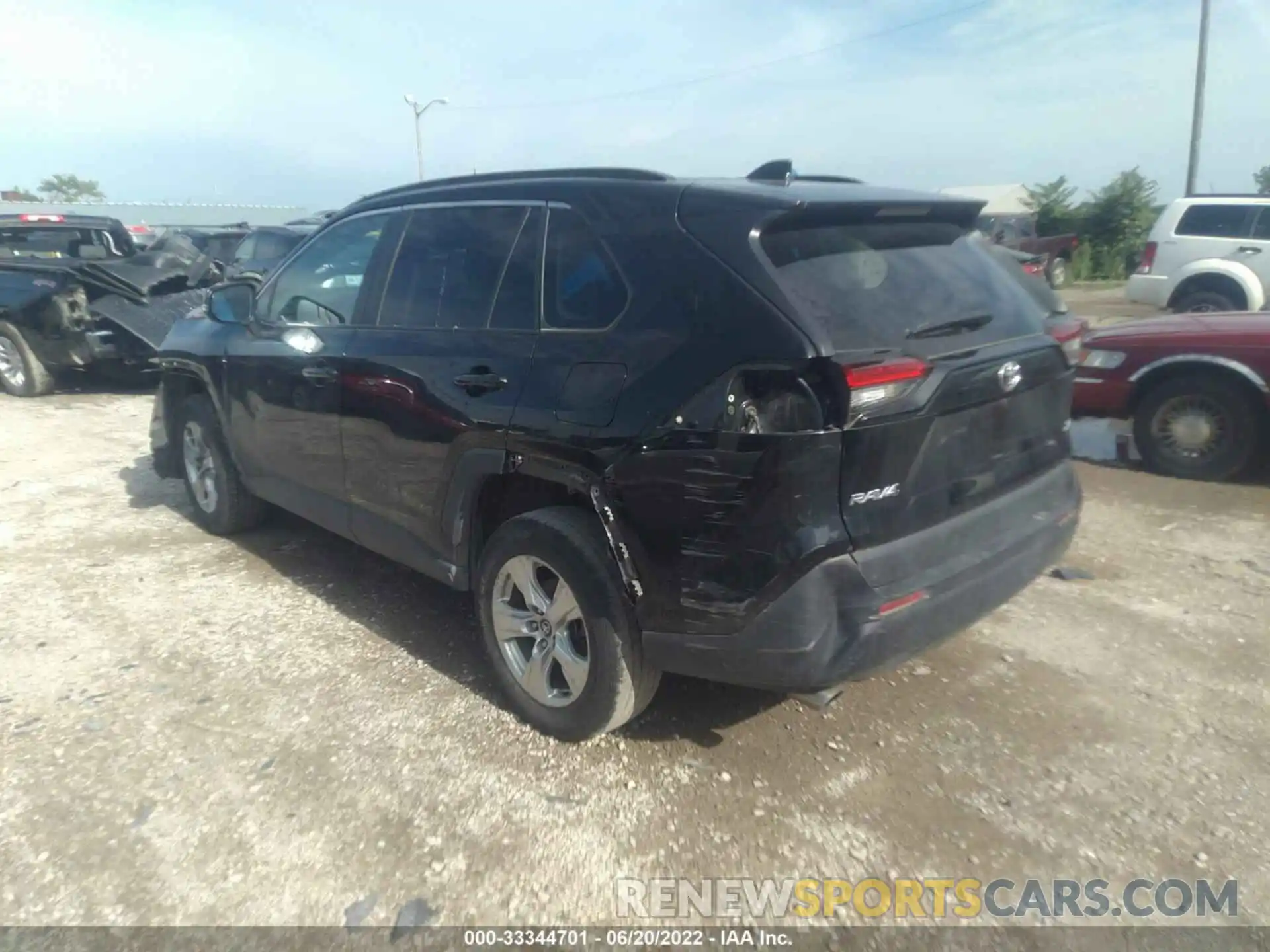 3 Photograph of a damaged car 2T3W1RFV7LC044836 TOYOTA RAV4 2020