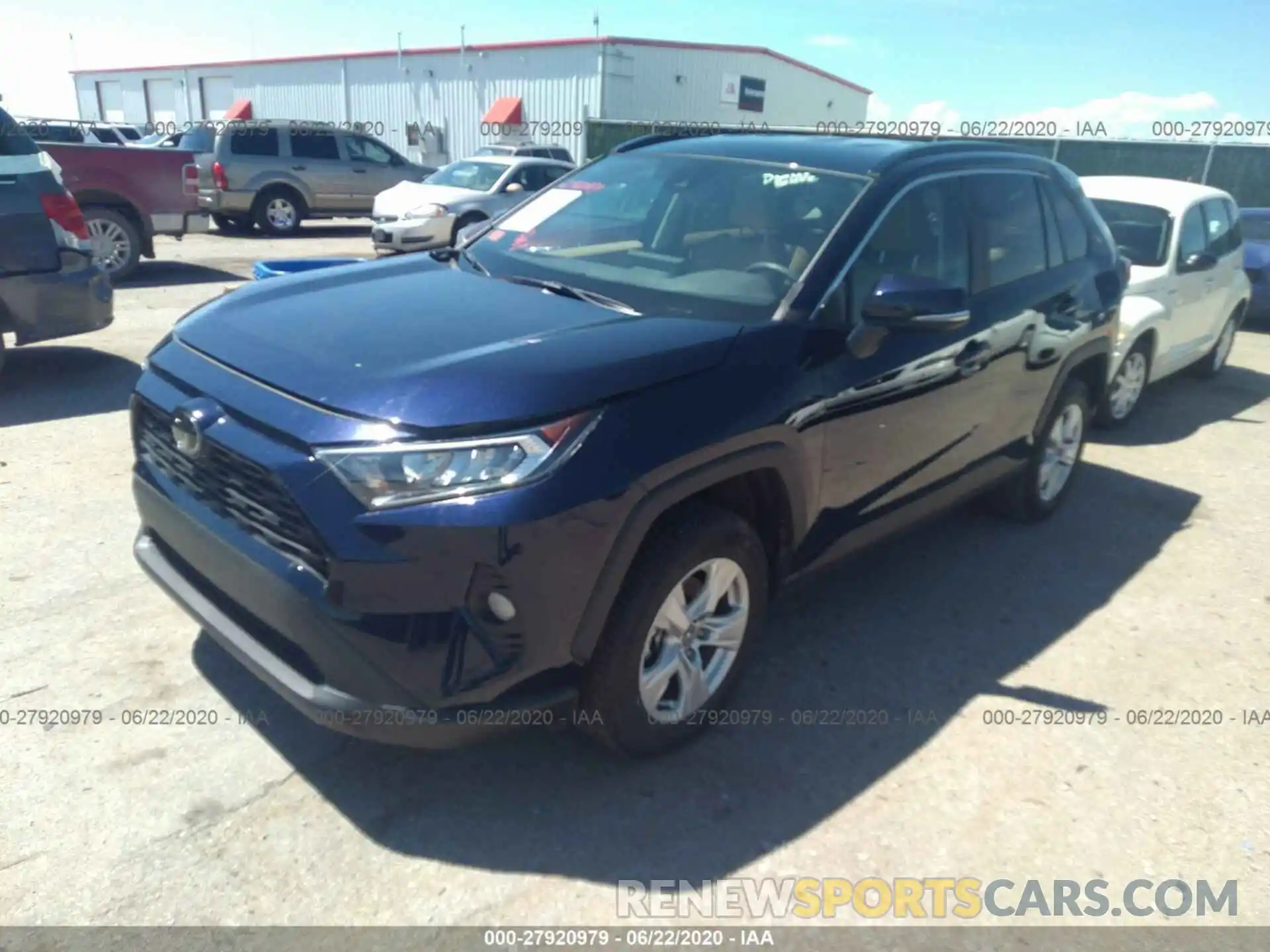 2 Photograph of a damaged car 2T3W1RFV7LC045050 TOYOTA RAV4 2020