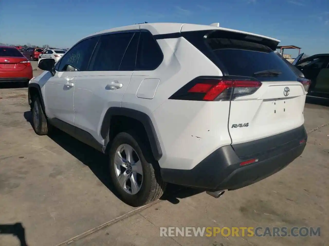 3 Photograph of a damaged car 2T3W1RFV7LC045789 TOYOTA RAV4 2020