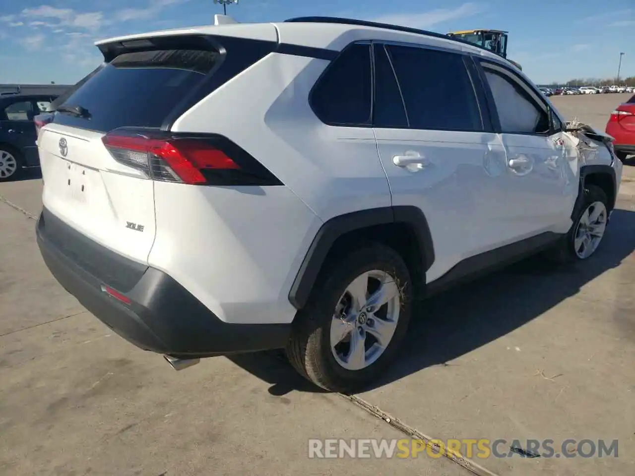 4 Photograph of a damaged car 2T3W1RFV7LC045789 TOYOTA RAV4 2020