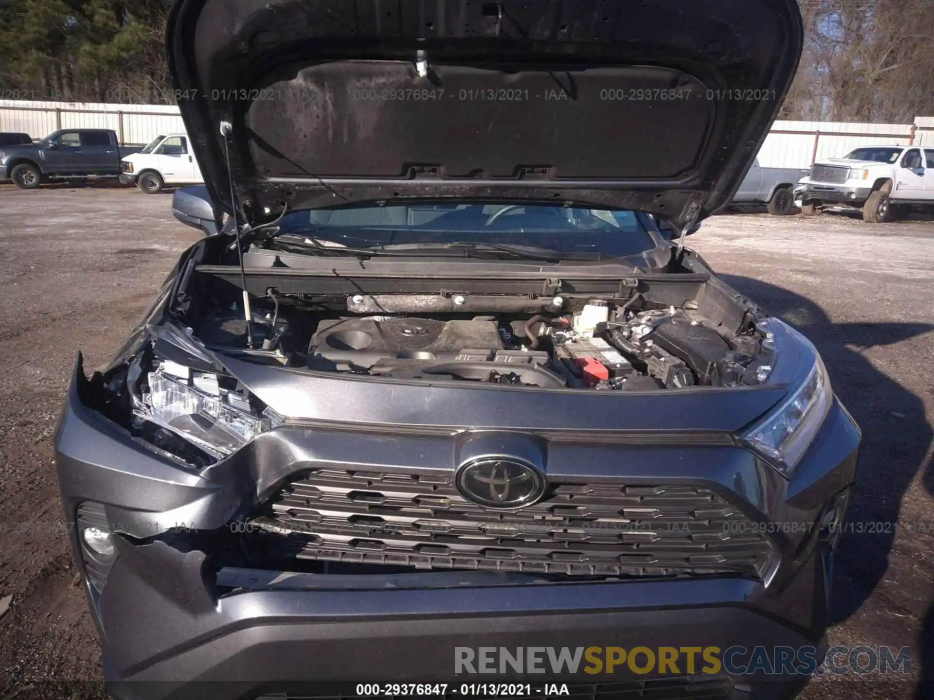 10 Photograph of a damaged car 2T3W1RFV7LC046182 TOYOTA RAV4 2020