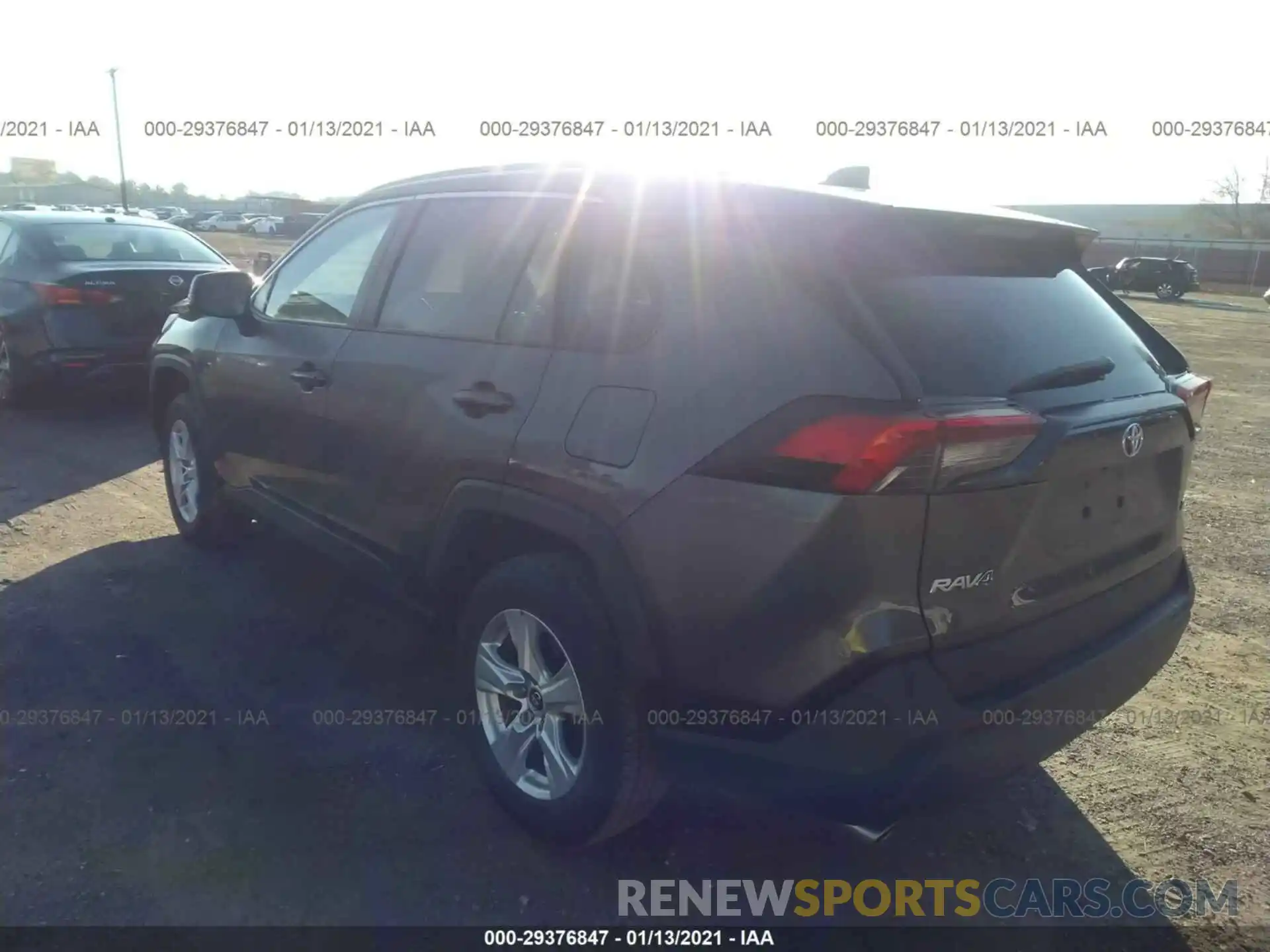 3 Photograph of a damaged car 2T3W1RFV7LC046182 TOYOTA RAV4 2020