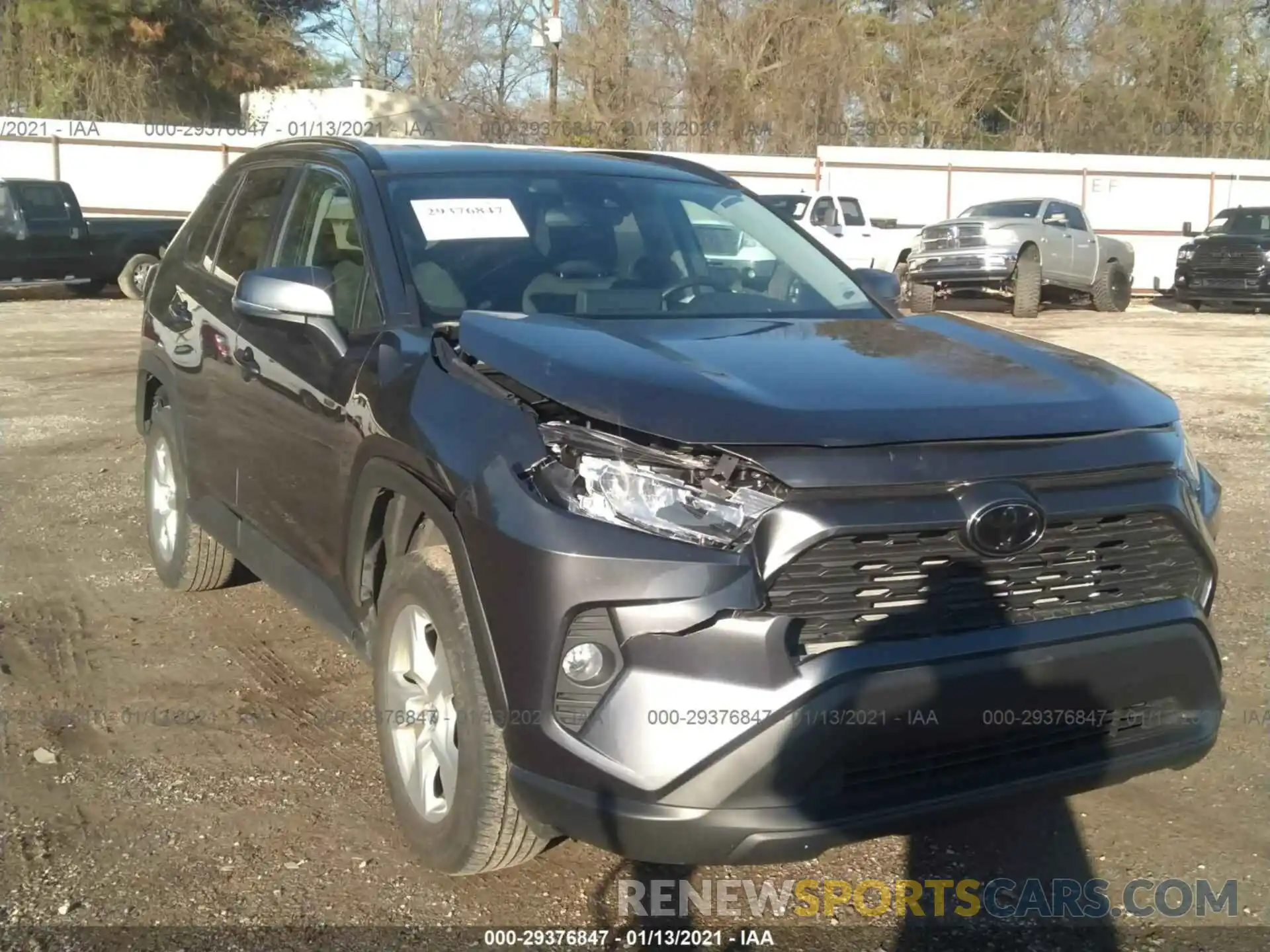 6 Photograph of a damaged car 2T3W1RFV7LC046182 TOYOTA RAV4 2020