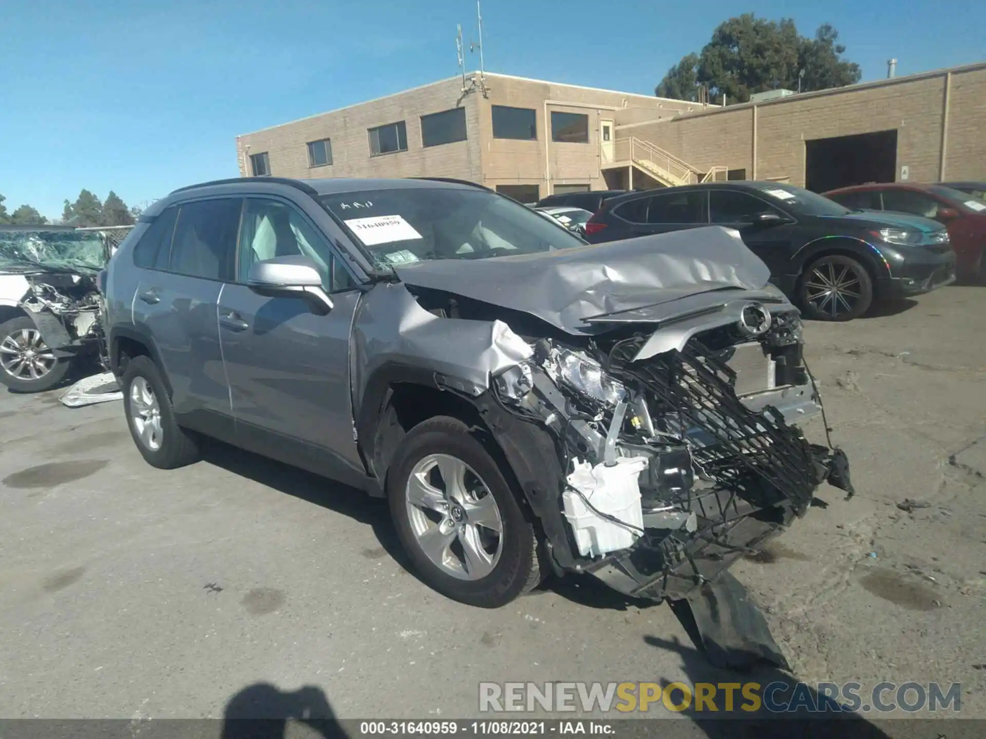 1 Photograph of a damaged car 2T3W1RFV7LC046747 TOYOTA RAV4 2020