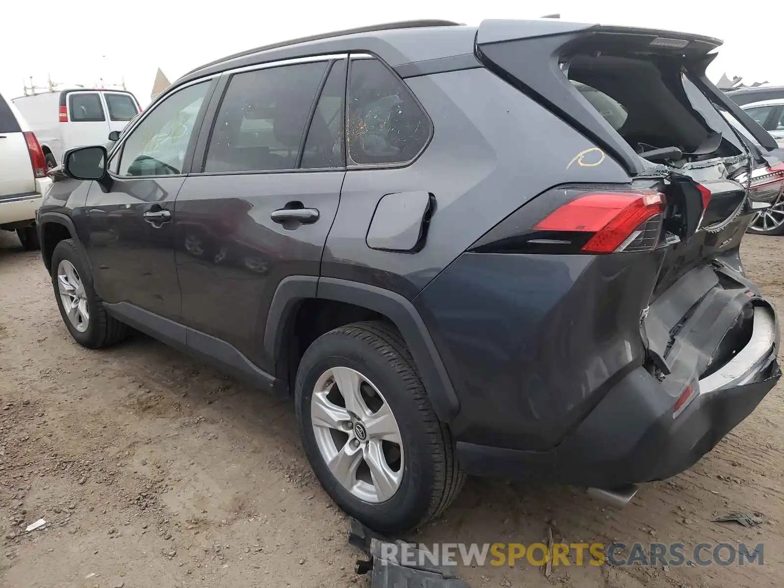 3 Photograph of a damaged car 2T3W1RFV7LC051804 TOYOTA RAV4 2020