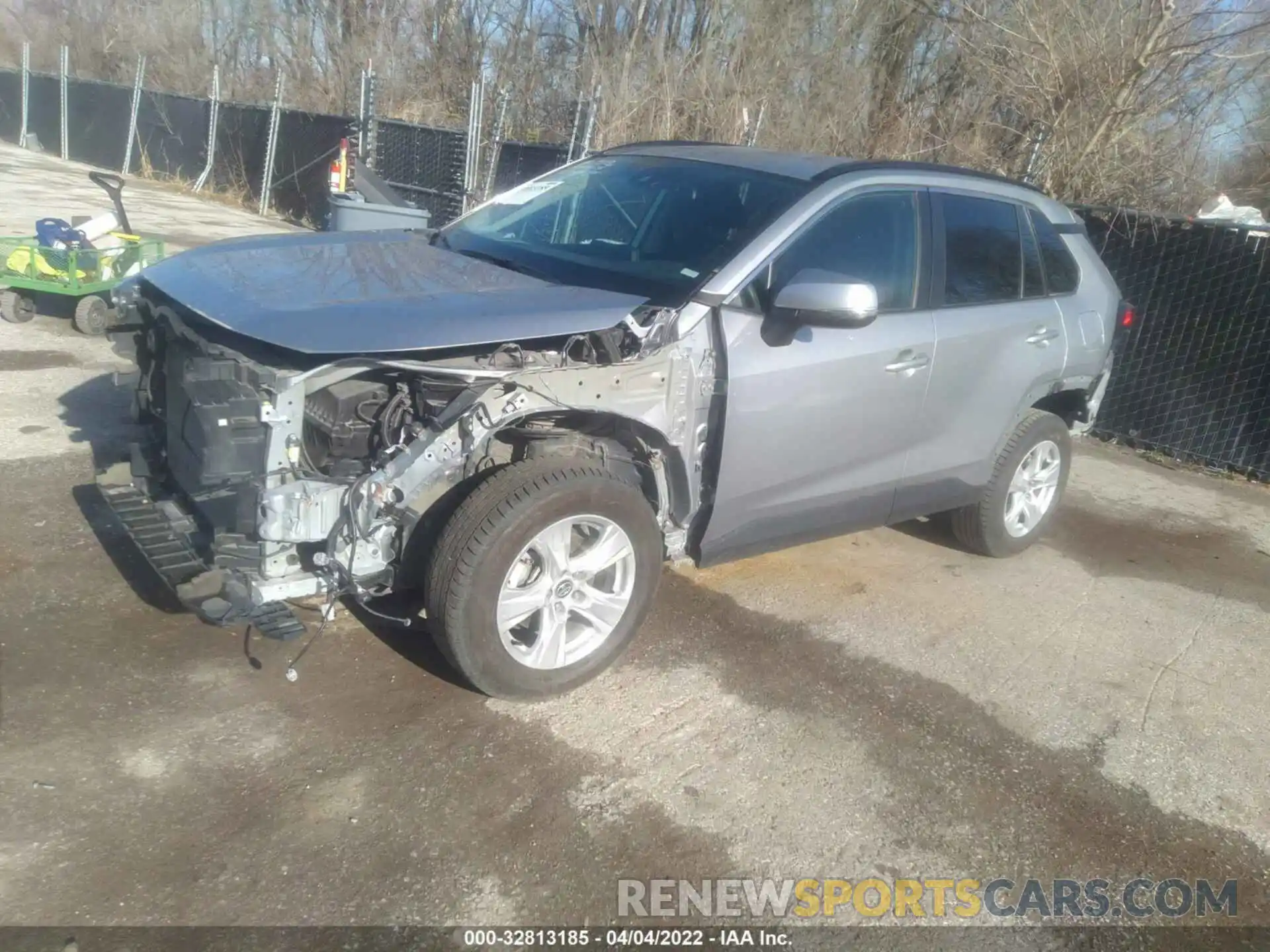 2 Photograph of a damaged car 2T3W1RFV7LC055383 TOYOTA RAV4 2020