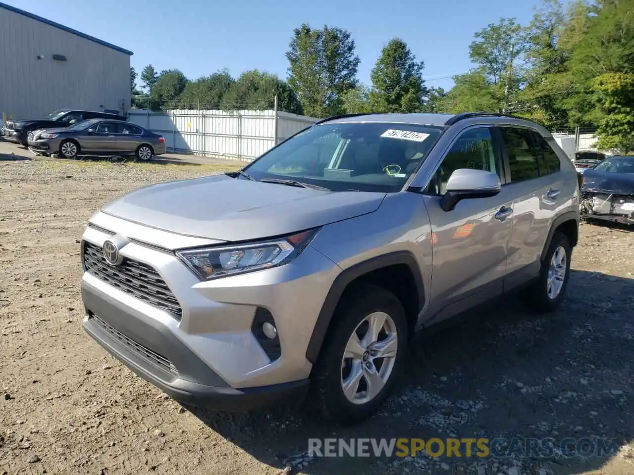 2 Photograph of a damaged car 2T3W1RFV7LC059742 TOYOTA RAV4 2020