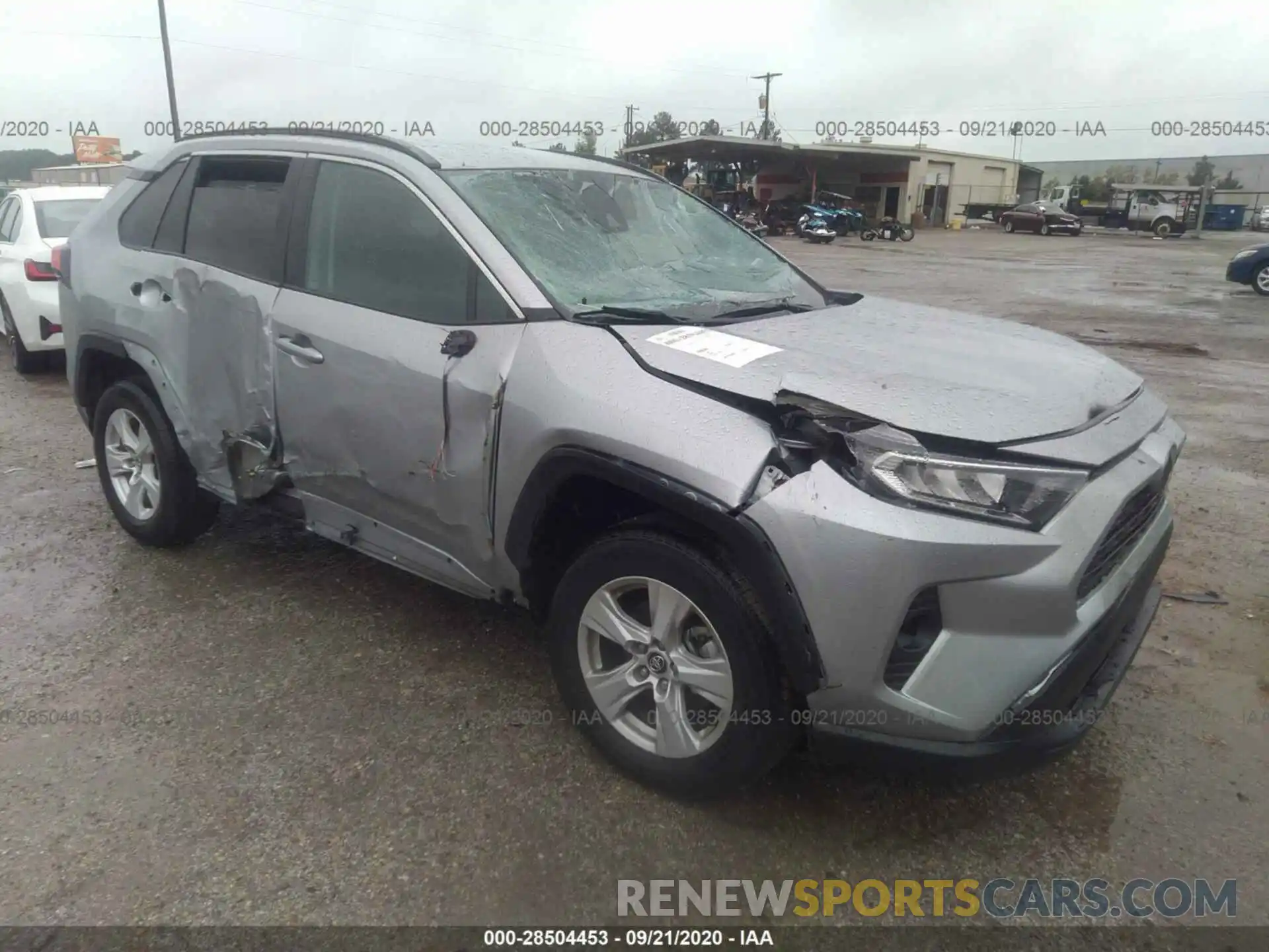 1 Photograph of a damaged car 2T3W1RFV7LC059773 TOYOTA RAV4 2020