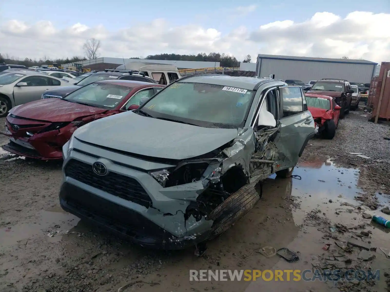 2 Photograph of a damaged car 2T3W1RFV7LC063208 TOYOTA RAV4 2020