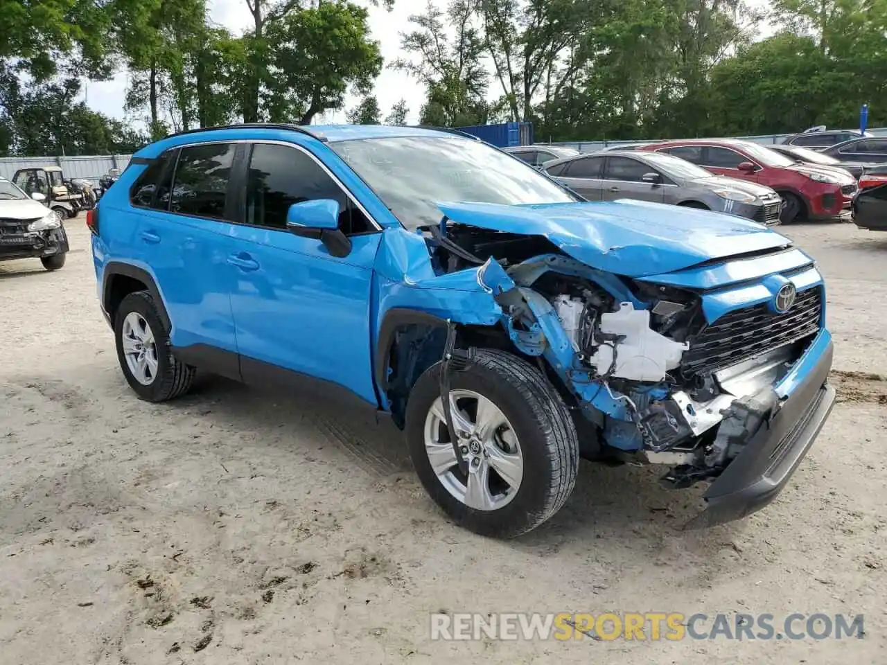 4 Photograph of a damaged car 2T3W1RFV7LC064147 TOYOTA RAV4 2020