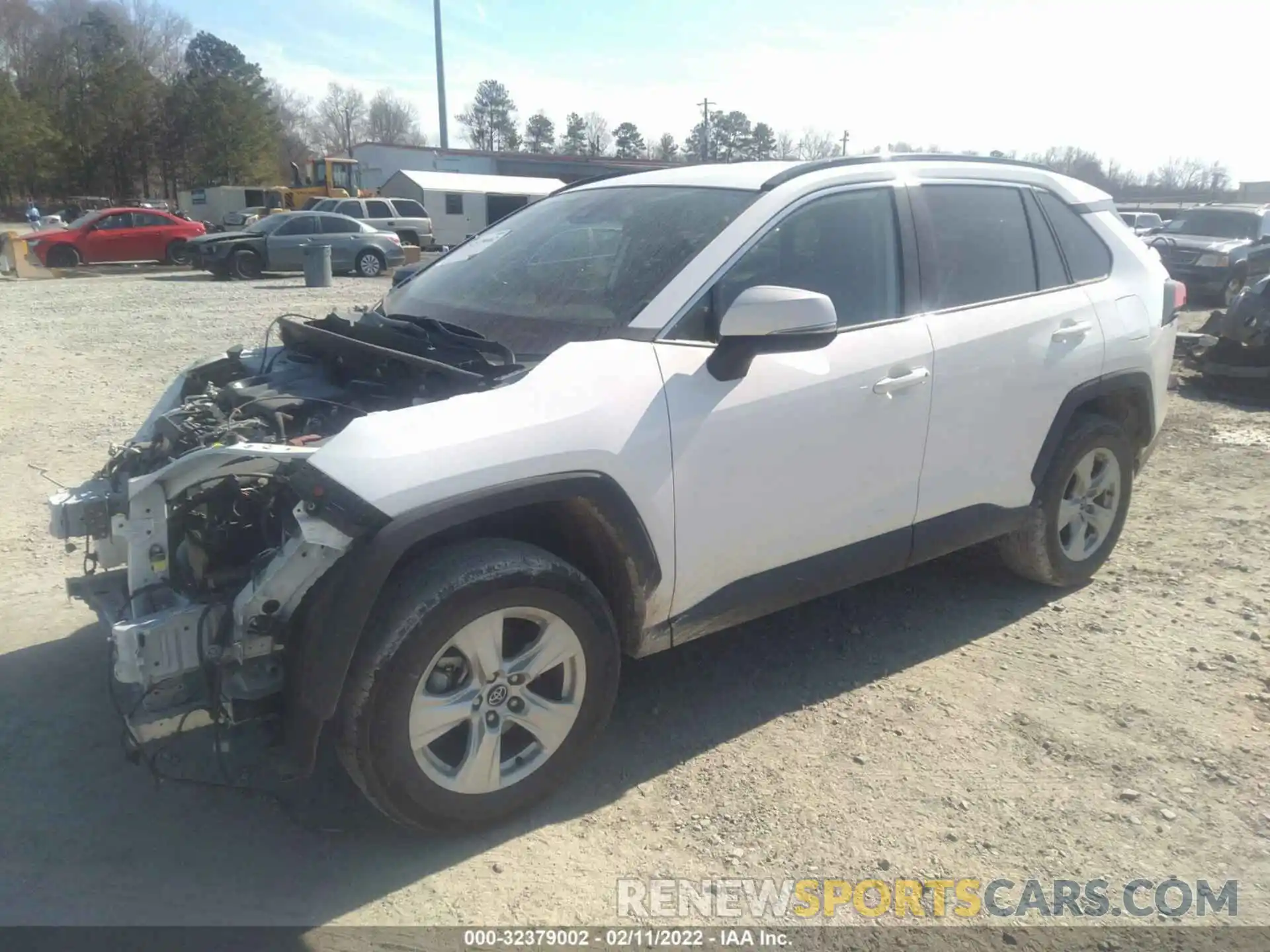 2 Photograph of a damaged car 2T3W1RFV7LC064178 TOYOTA RAV4 2020