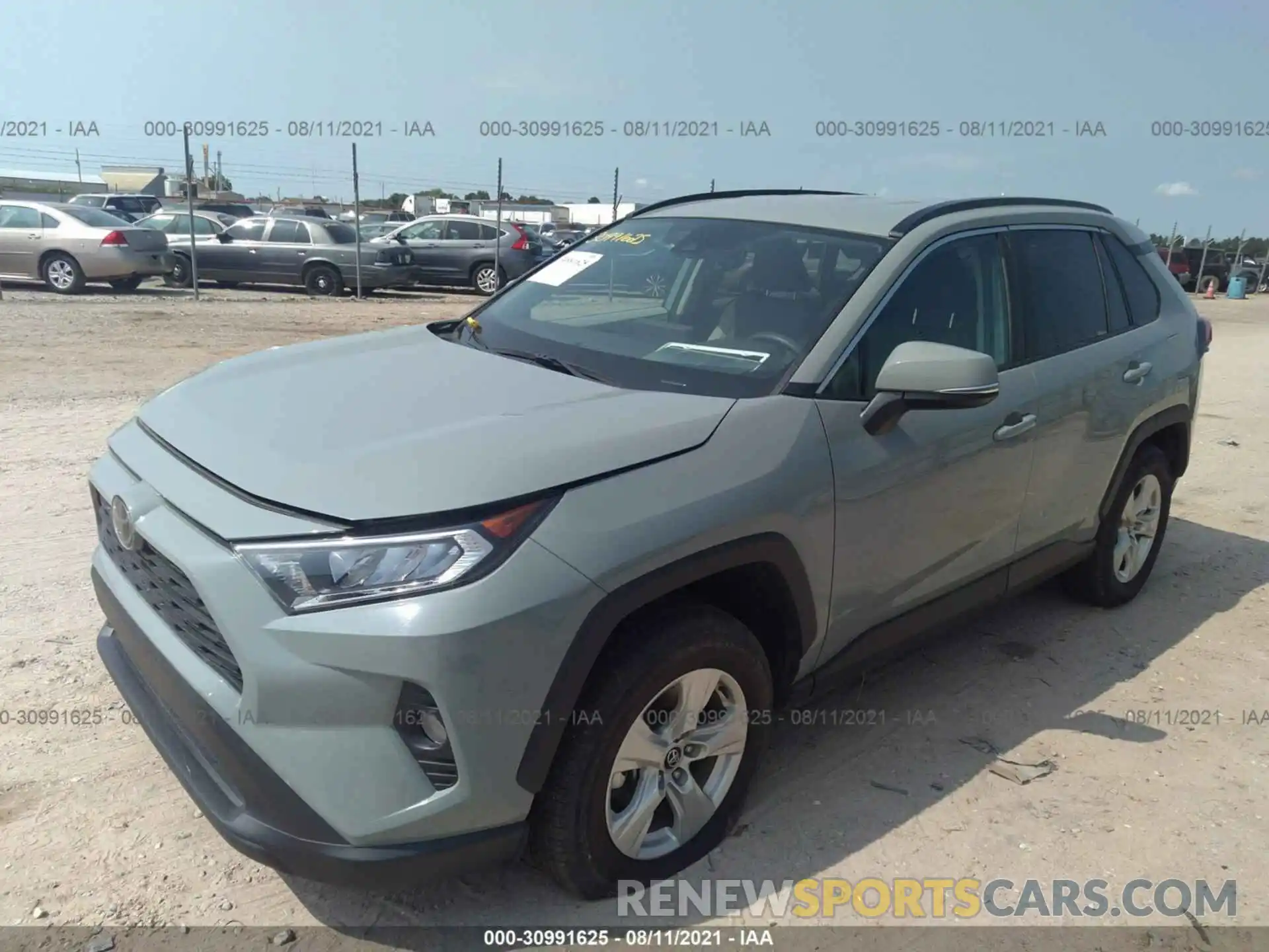 2 Photograph of a damaged car 2T3W1RFV7LC064441 TOYOTA RAV4 2020