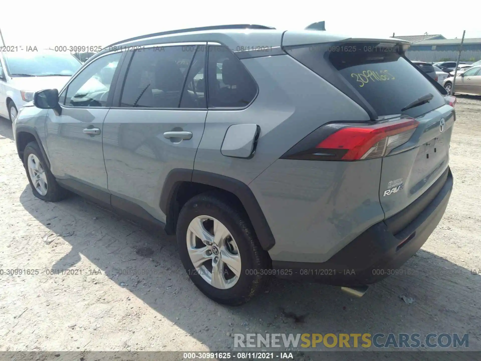 3 Photograph of a damaged car 2T3W1RFV7LC064441 TOYOTA RAV4 2020