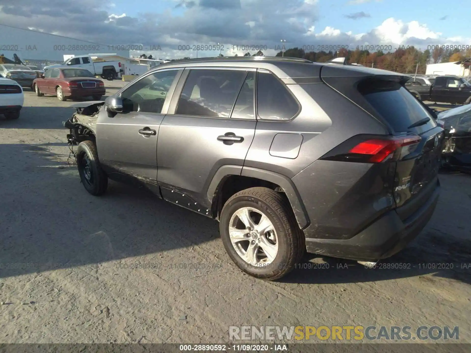 3 Photograph of a damaged car 2T3W1RFV7LC066898 TOYOTA RAV4 2020