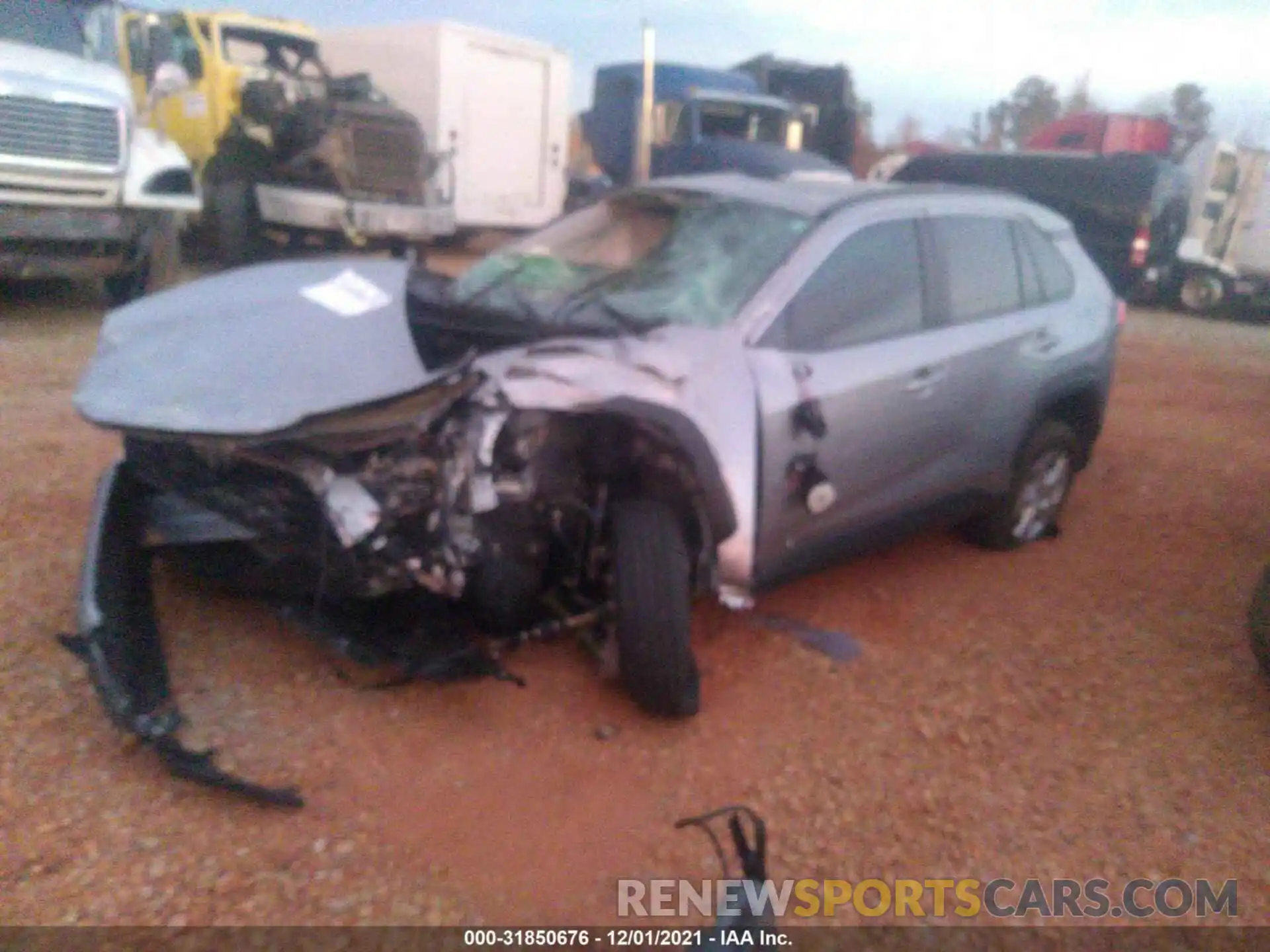 2 Photograph of a damaged car 2T3W1RFV7LC068652 TOYOTA RAV4 2020