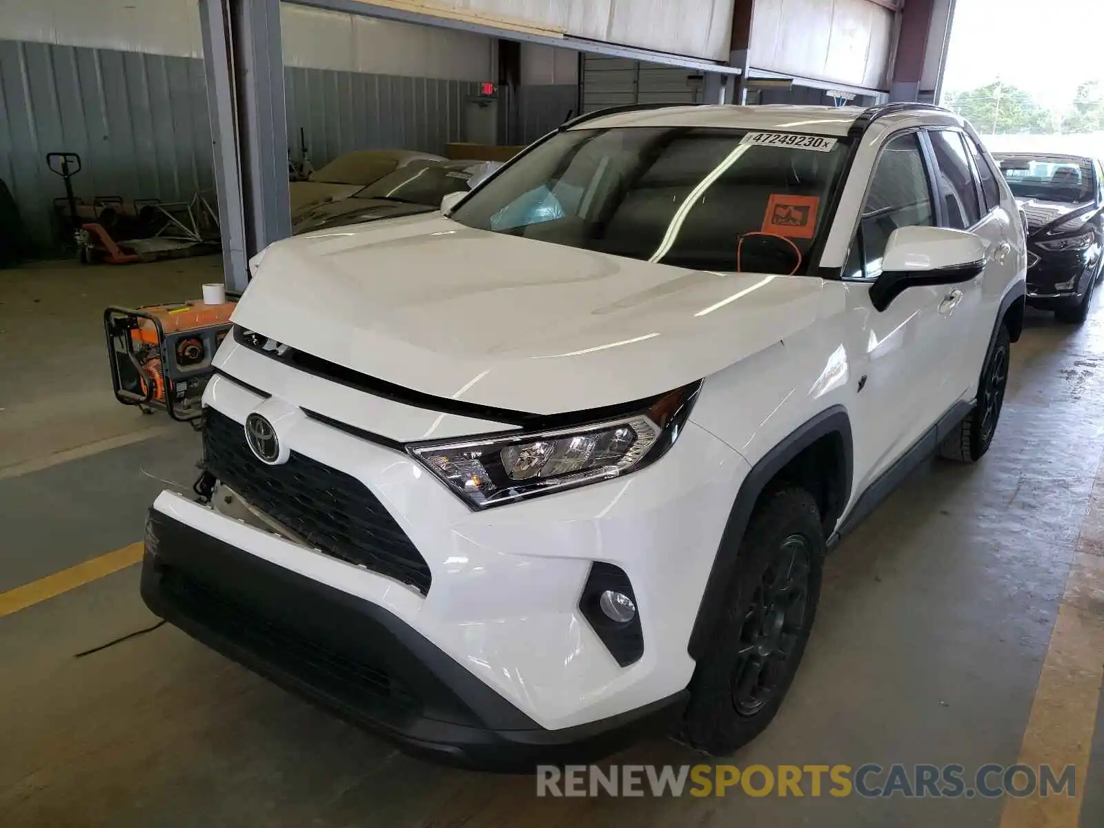 2 Photograph of a damaged car 2T3W1RFV7LW058864 TOYOTA RAV4 2020