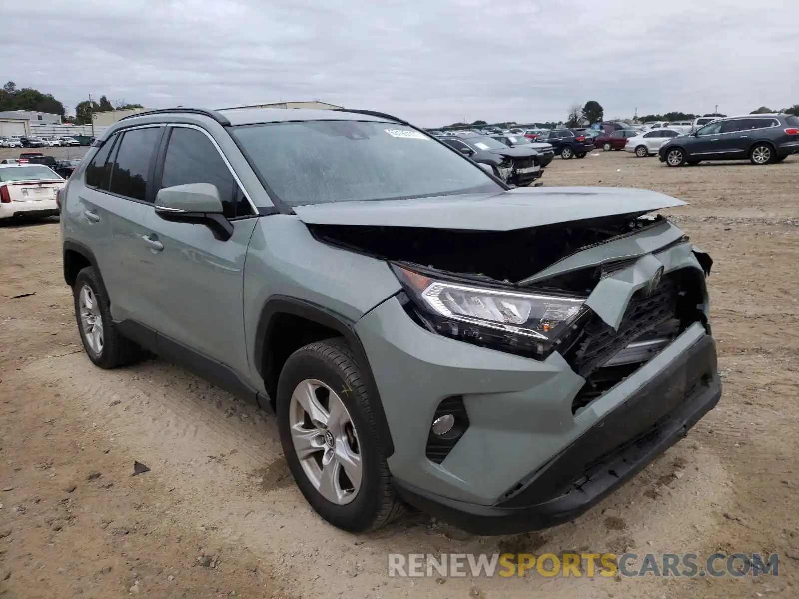 1 Photograph of a damaged car 2T3W1RFV7LW059089 TOYOTA RAV4 2020