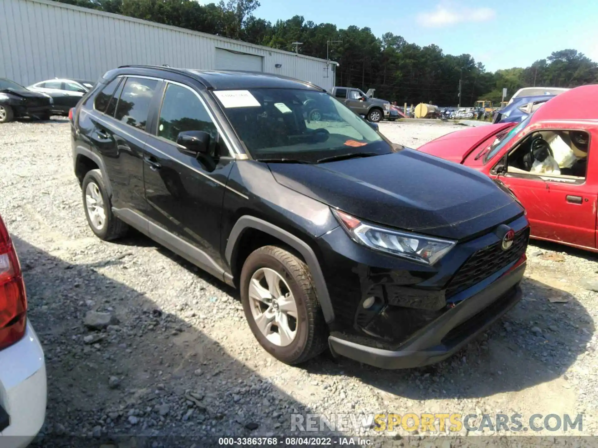 1 Photograph of a damaged car 2T3W1RFV7LW059321 TOYOTA RAV4 2020