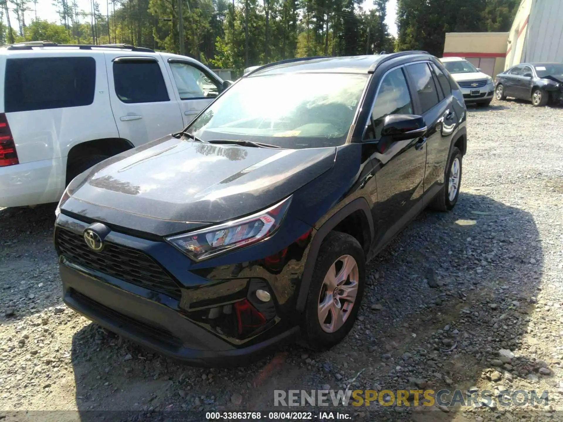 2 Photograph of a damaged car 2T3W1RFV7LW059321 TOYOTA RAV4 2020