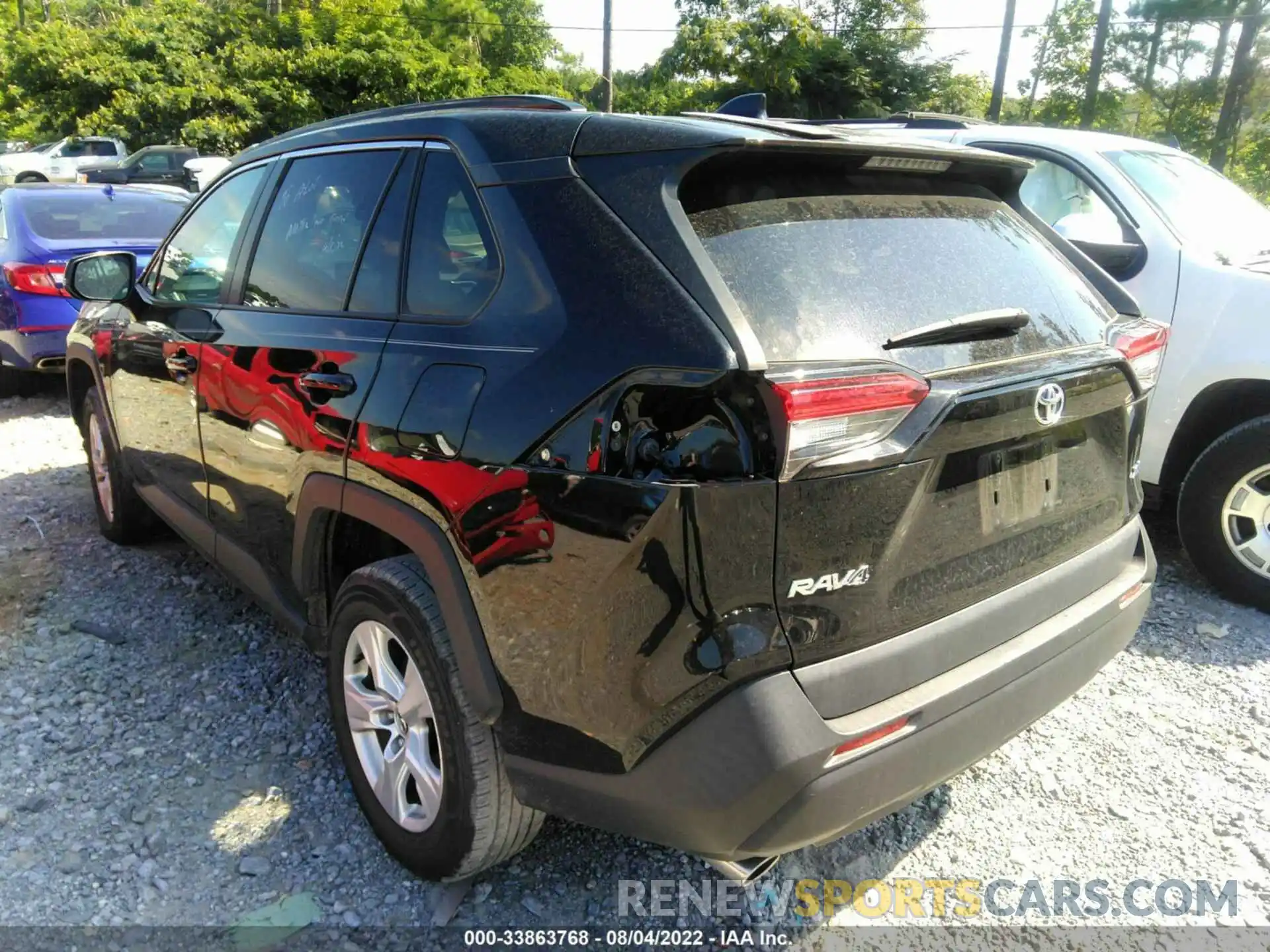 6 Photograph of a damaged car 2T3W1RFV7LW059321 TOYOTA RAV4 2020