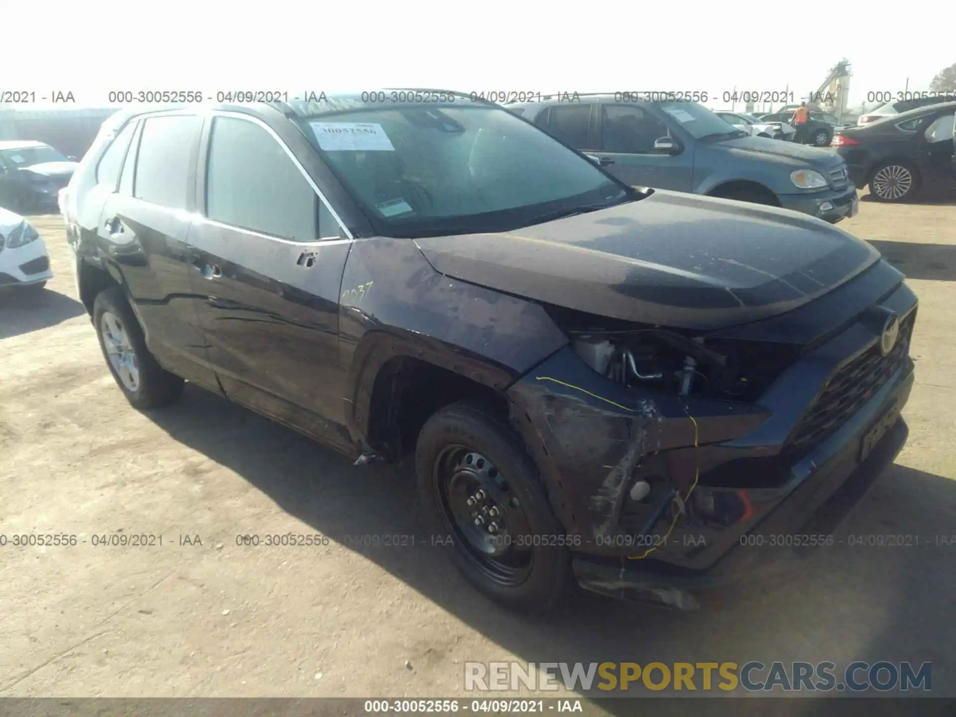 1 Photograph of a damaged car 2T3W1RFV7LW065362 TOYOTA RAV4 2020