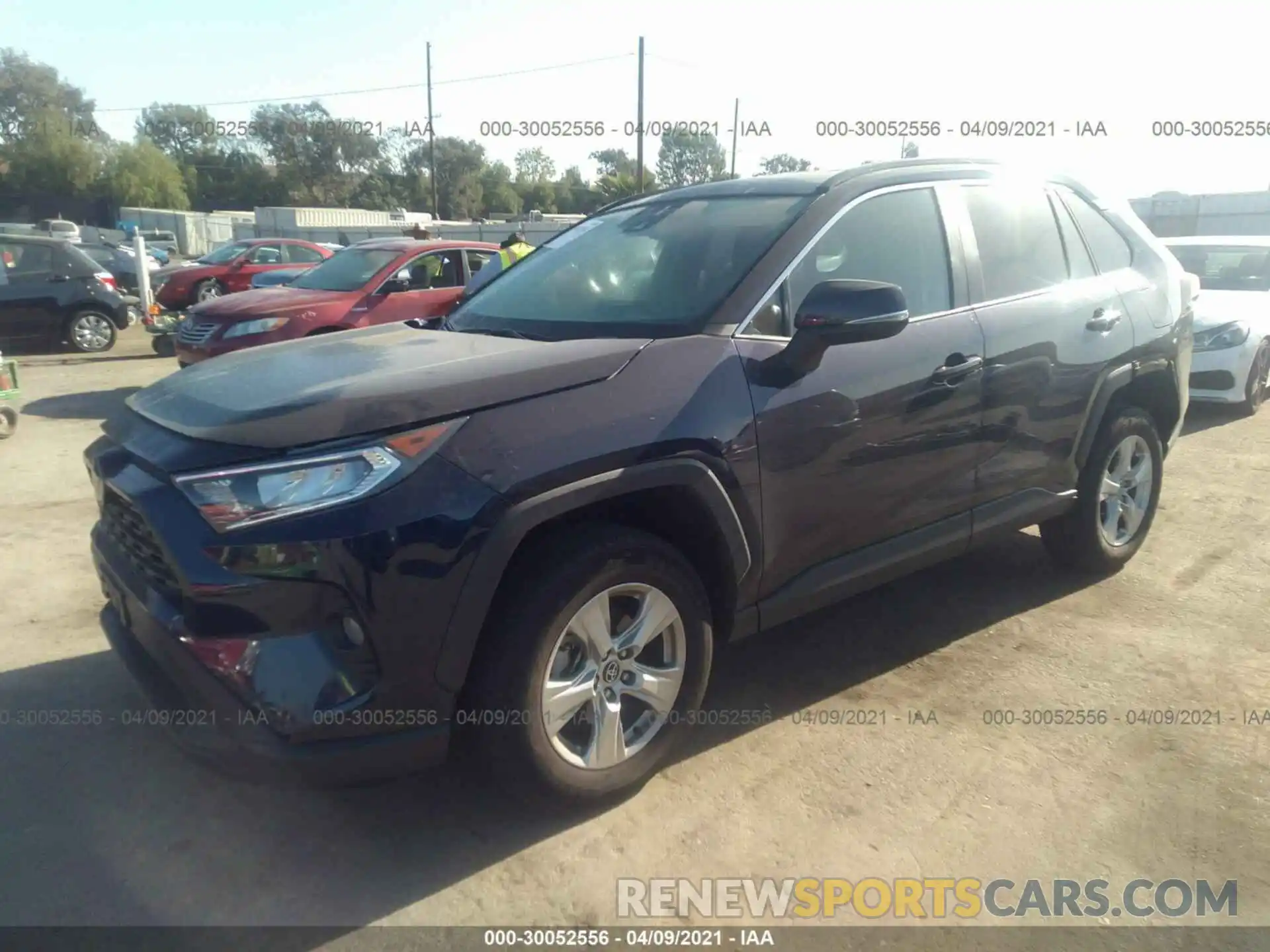 2 Photograph of a damaged car 2T3W1RFV7LW065362 TOYOTA RAV4 2020