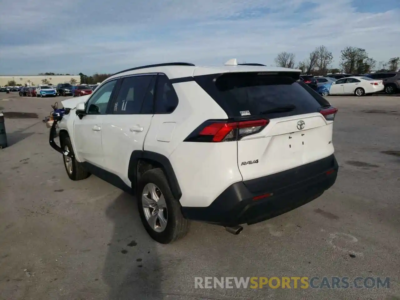 3 Photograph of a damaged car 2T3W1RFV7LW066706 TOYOTA RAV4 2020