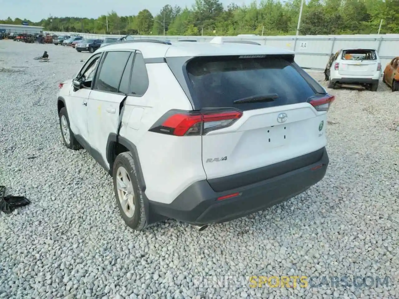 3 Photograph of a damaged car 2T3W1RFV7LW067919 TOYOTA RAV4 2020