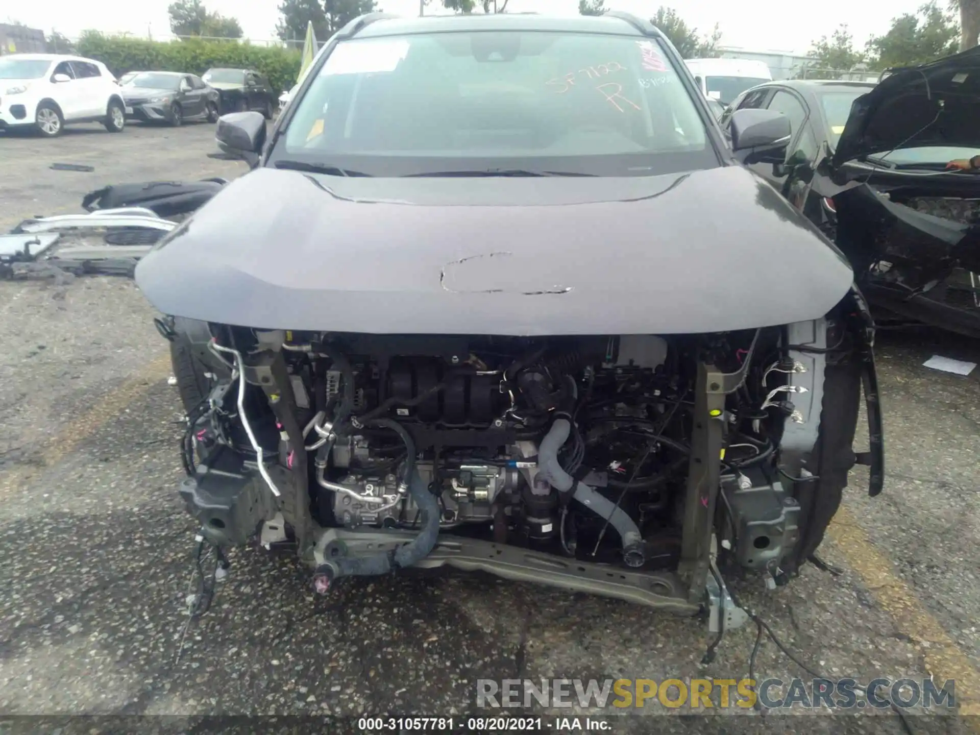 6 Photograph of a damaged car 2T3W1RFV7LW077088 TOYOTA RAV4 2020